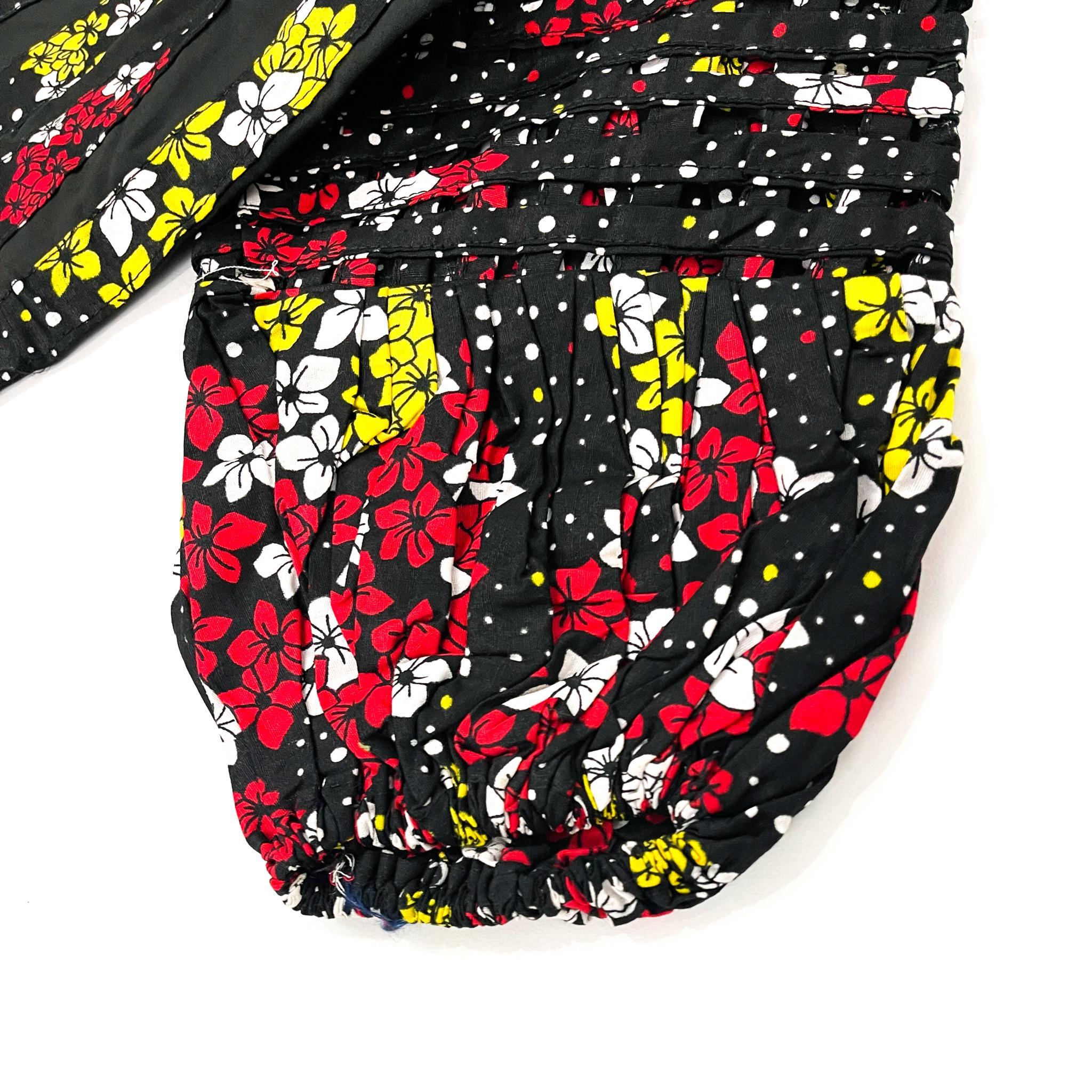 Women's Ankara & Cotton Mix Dress