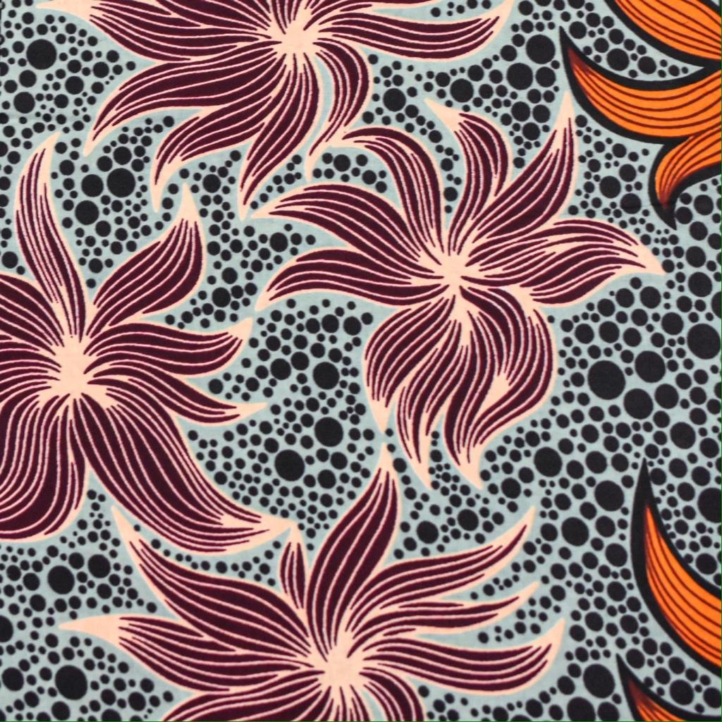 Grey & Yellow Ankara