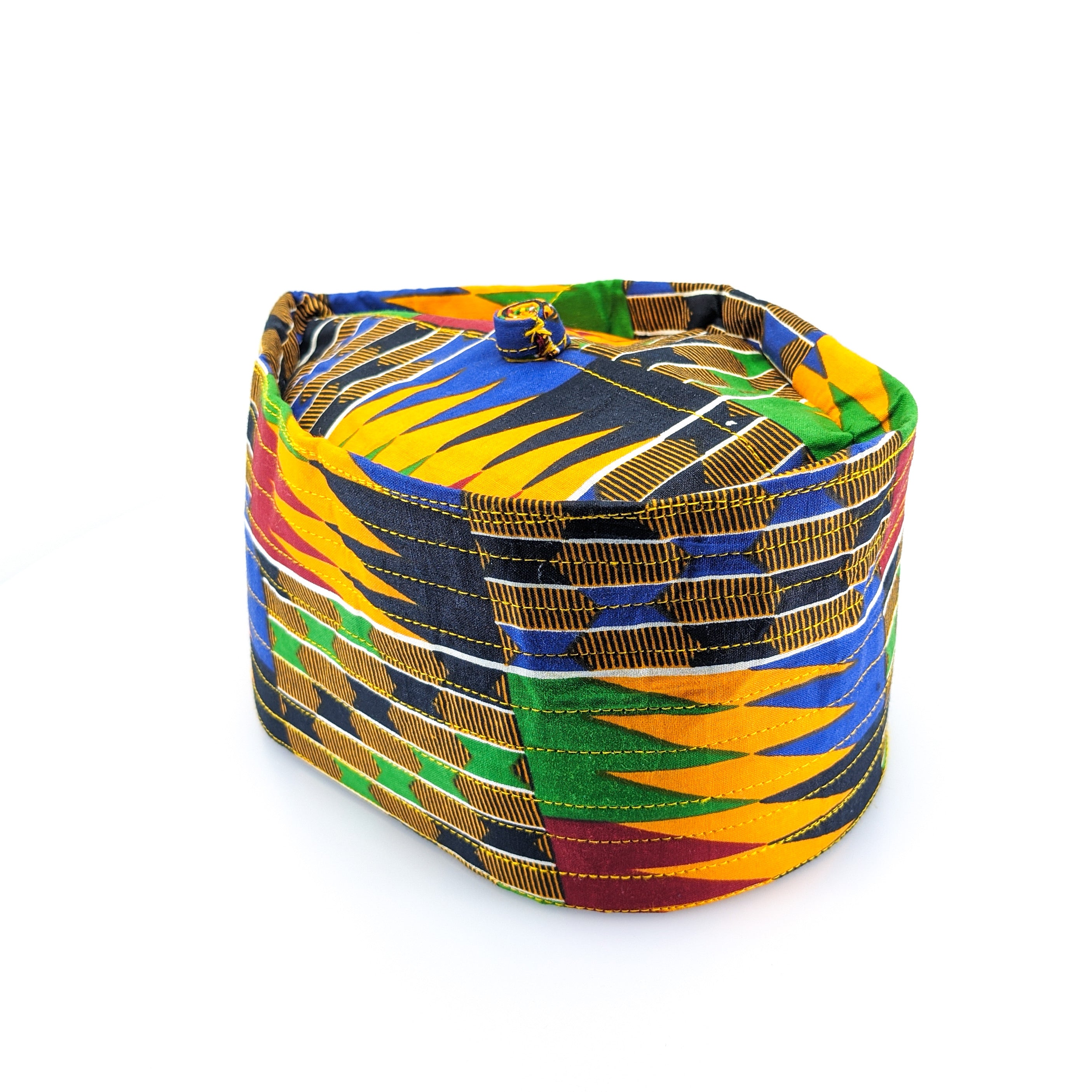 Kente Multi Kufi Cap