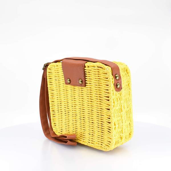 Island Woven Straw Crossbody Bag - AFRIKAN ATTIRE - african_clothing - - african_attireAFRIKAN ATTIRE - african_fashion