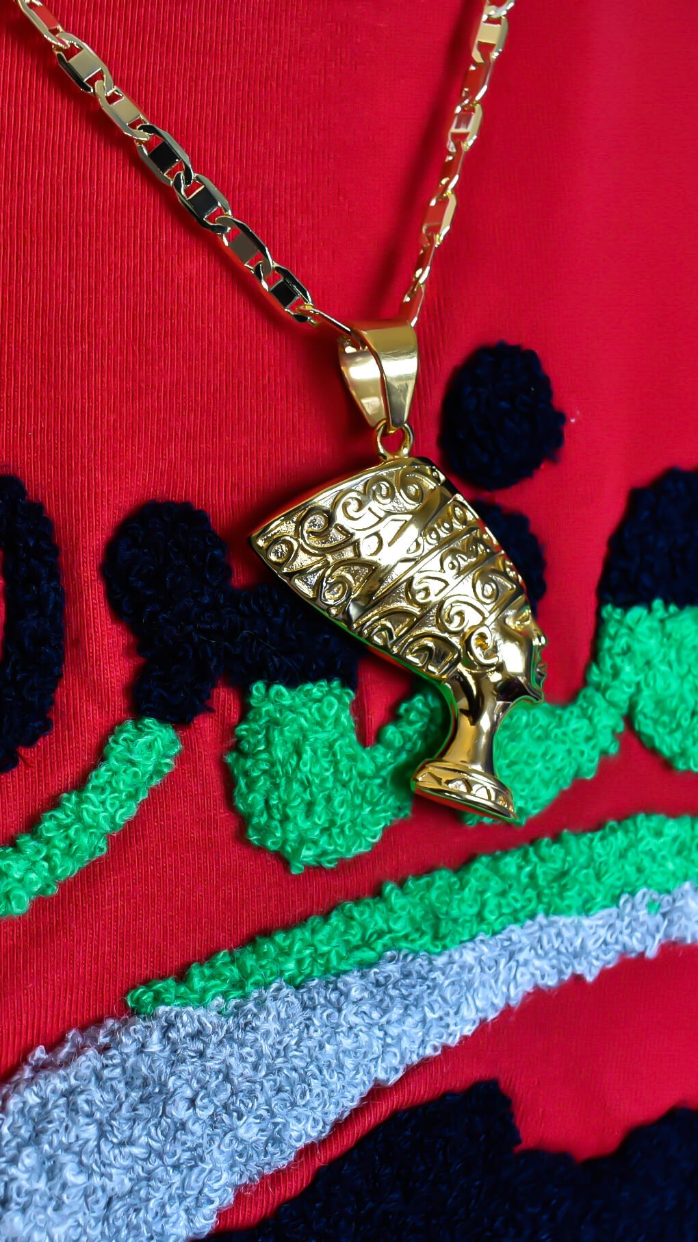 Queen Nefertiti Necklace - AFRIKAN ATTIRE - #african_clothing - JEWELRY