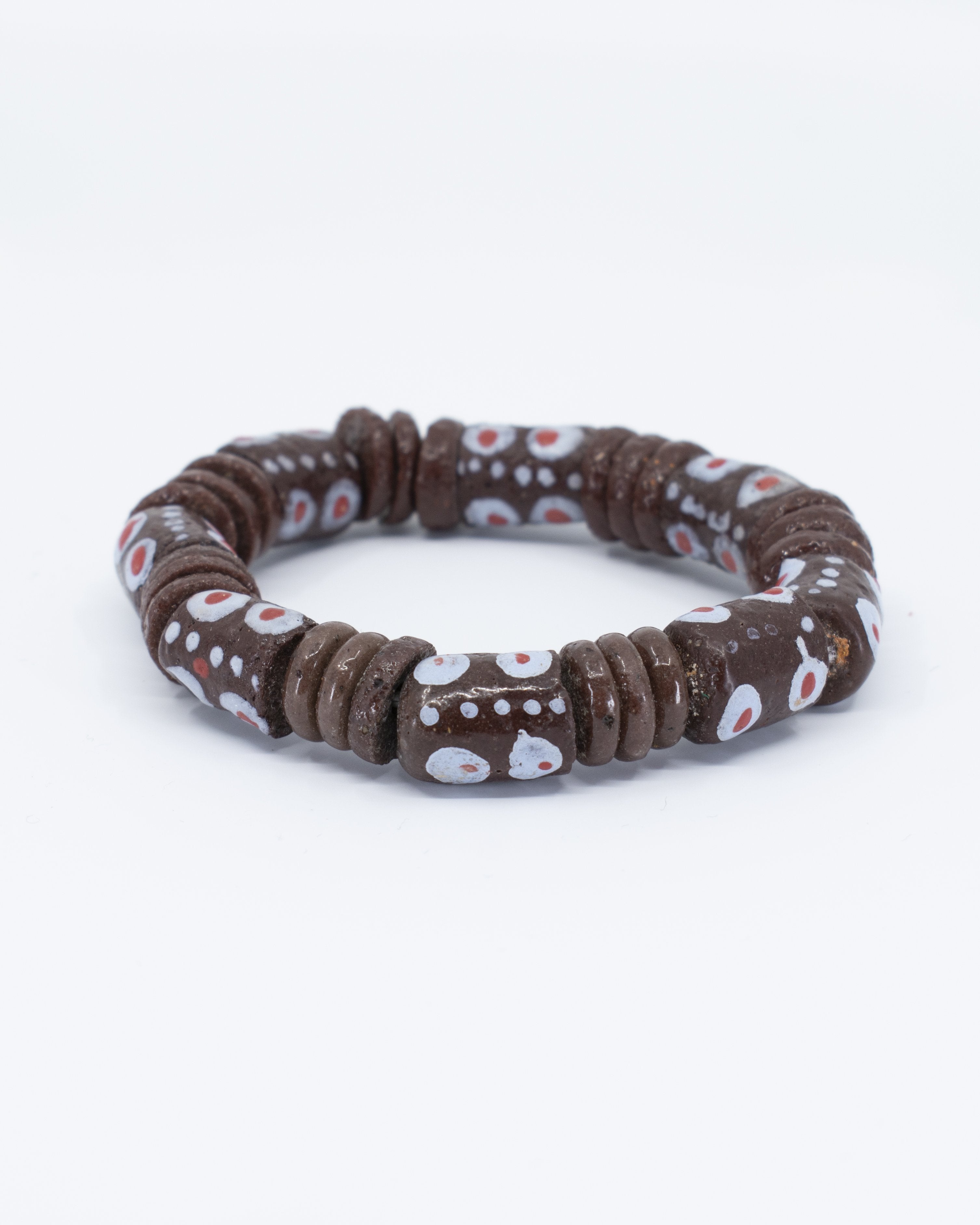 Recycled Glass Beads Bracelet - AFRIKAN ATTIRE - #african_clothing - ACCESSORIES