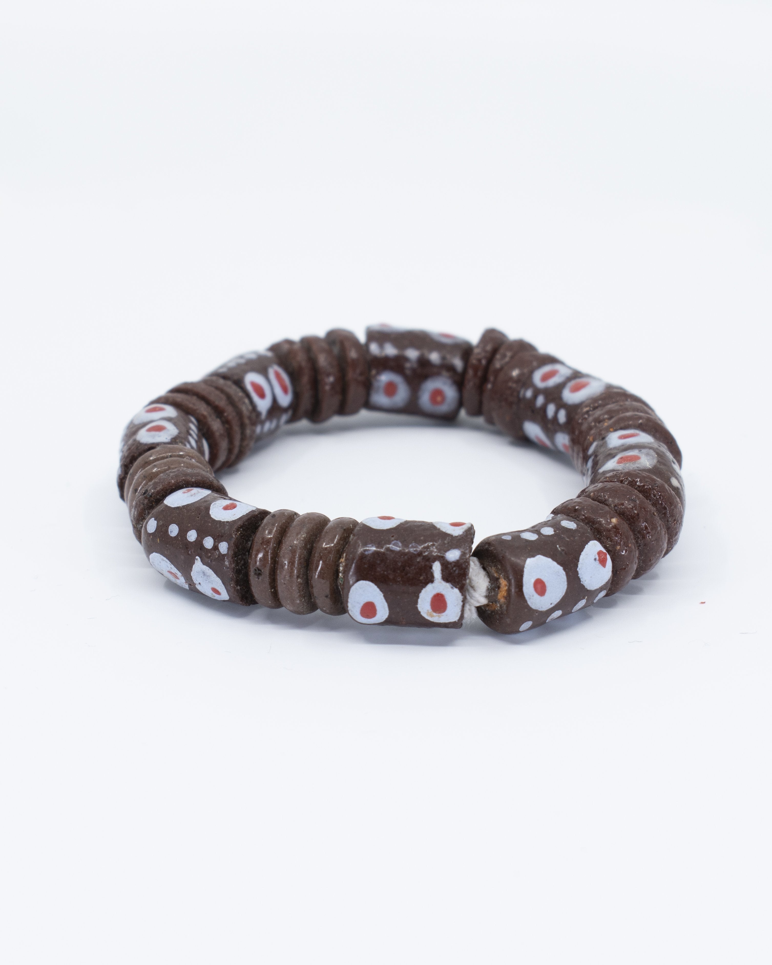 Recycled Glass Beads Bracelet - AFRIKAN ATTIRE - #african_clothing - ACCESSORIES