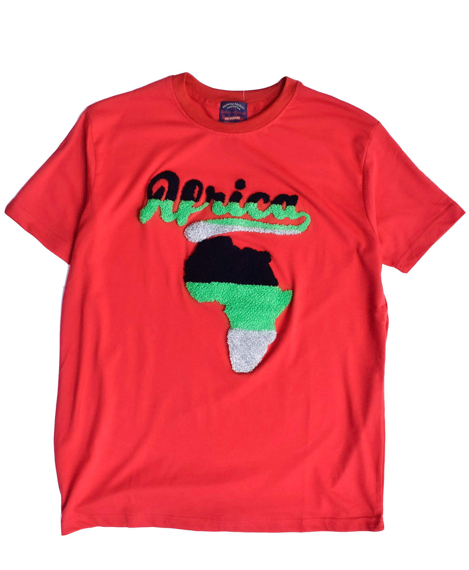 Short Sleeve Africa T-shirt - AFRIKAN ATTIRE - #african_clothing - T-SHIRT