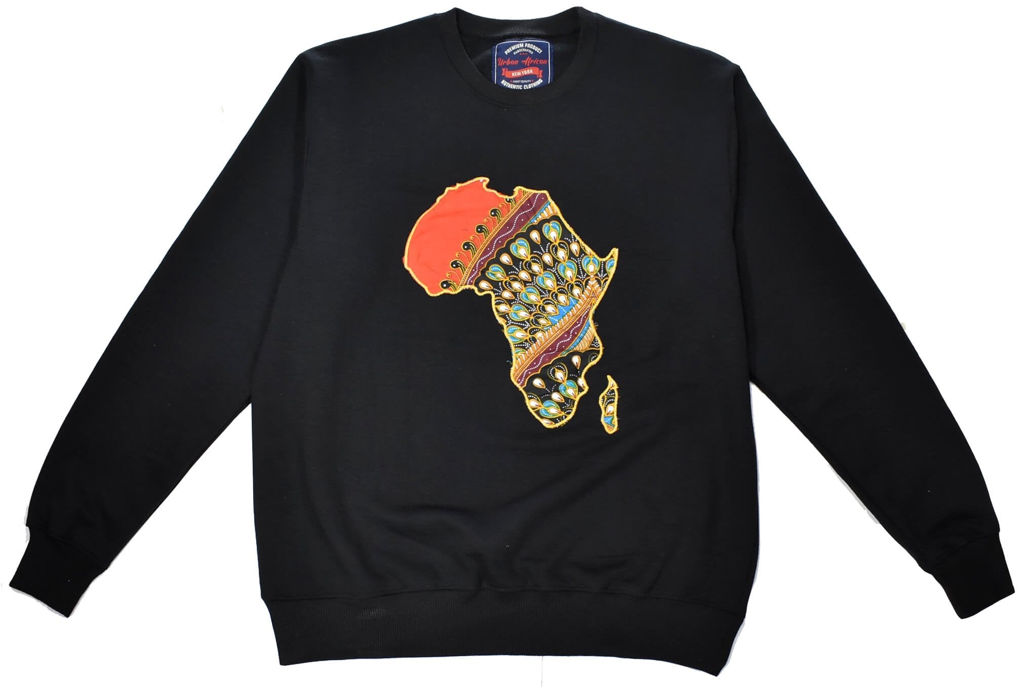 Urban Africa Sweatshirt - AFRIKAN ATTIRE - #african_clothing -