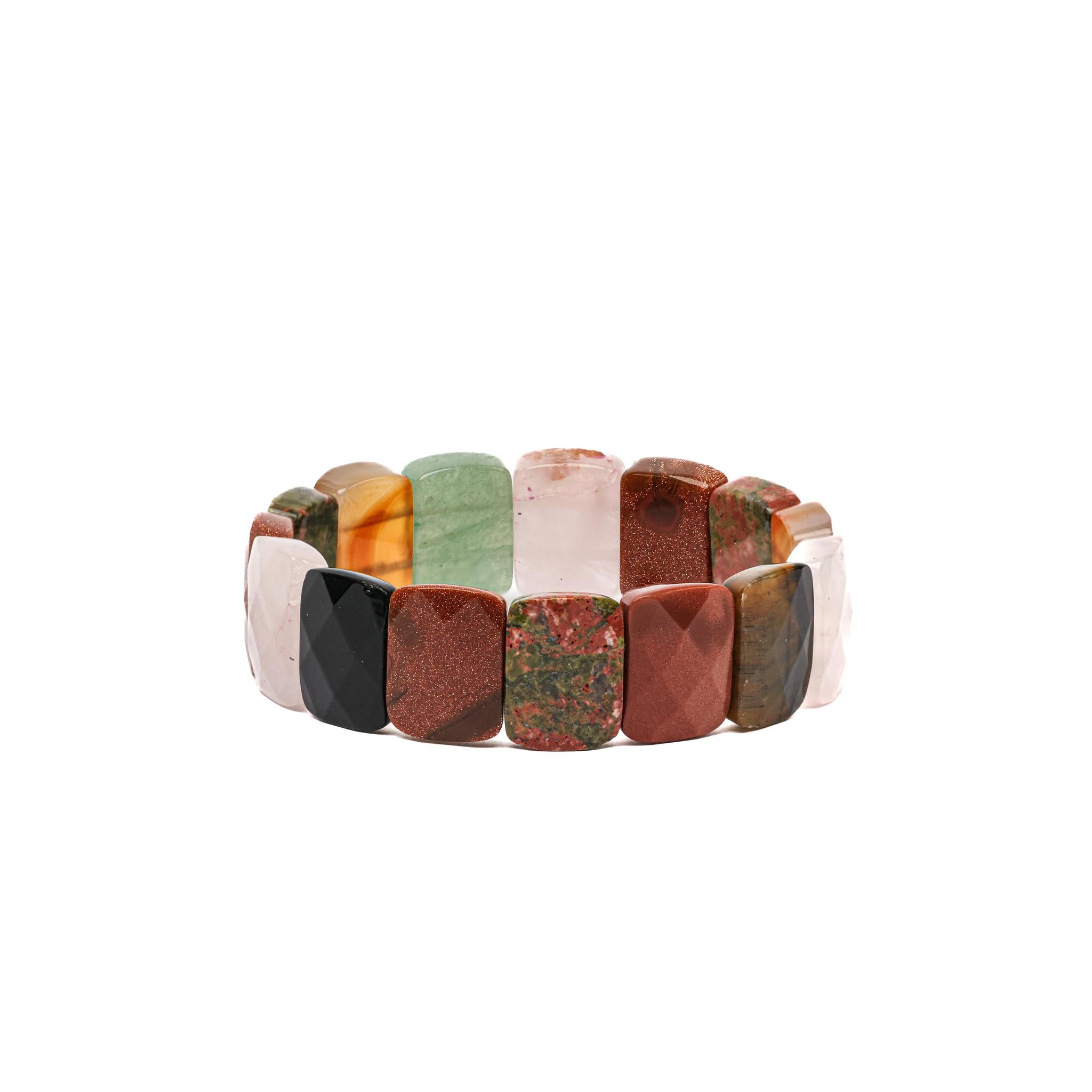 Multi-Stone Gemstone Bracelet