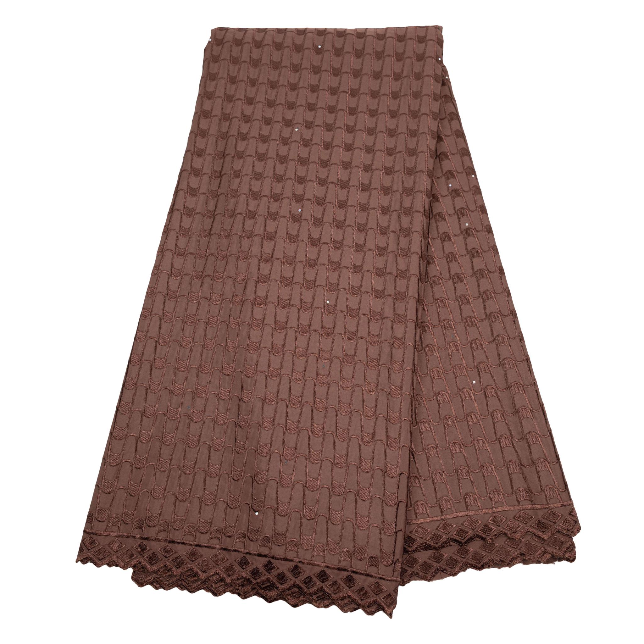 Brown Cotton Lace