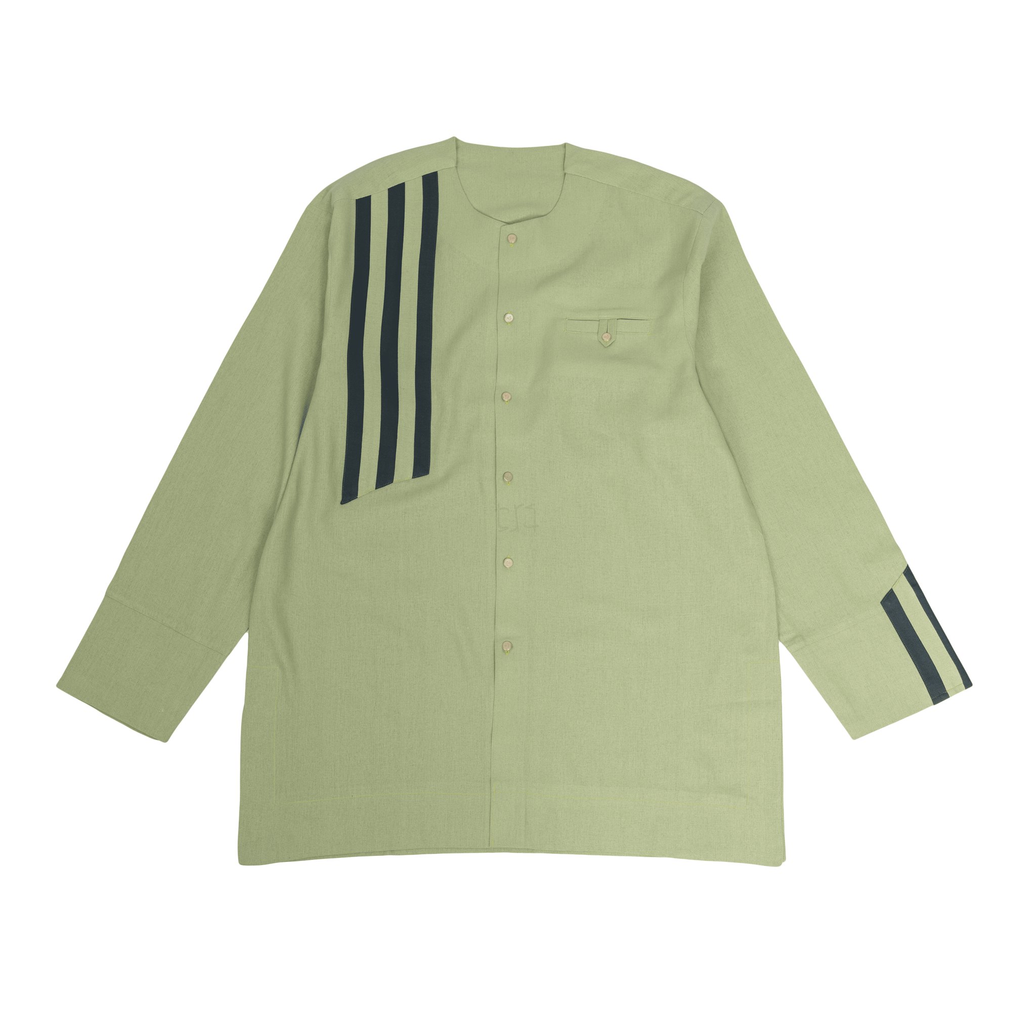 Sage Green Men's Linen Senator Set