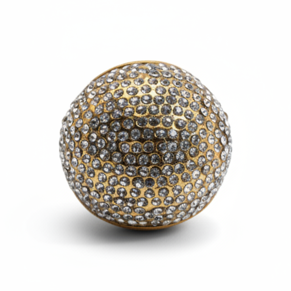 Crystal Pavé Dome Statement Ring