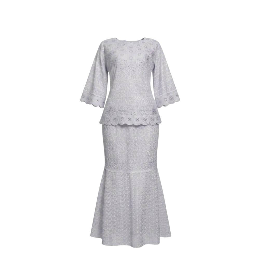 Women's White Two-Piece Outfit