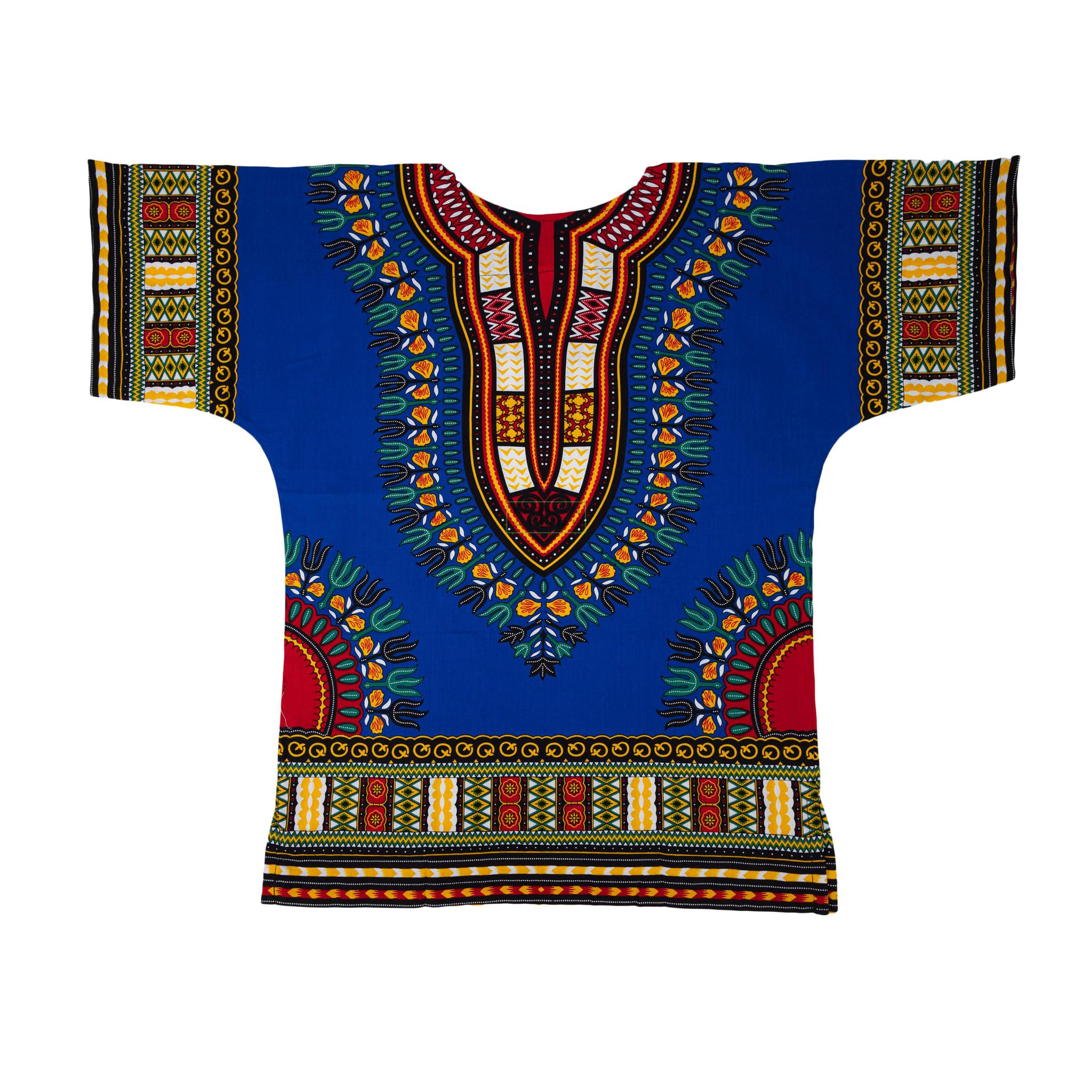 Persian Blue - African Dashiki Shirt