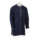 Blue with Gold Embroidery Agbada Set