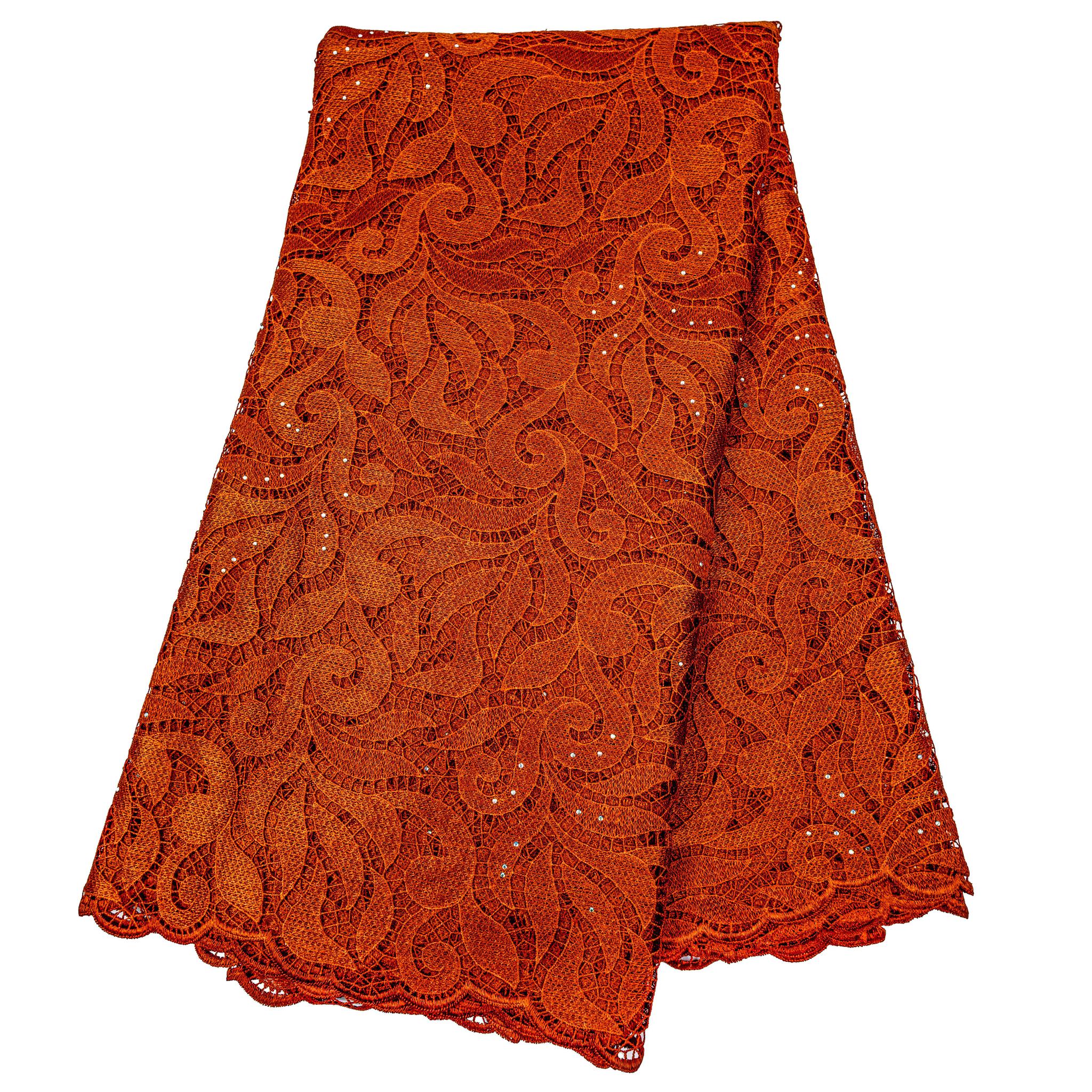 Orange Cord Lace