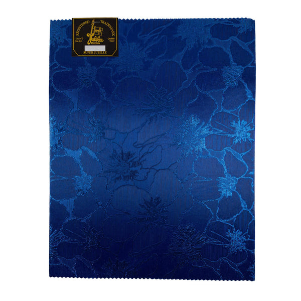 Blue Floral 2pc Sego Gele display picture 2