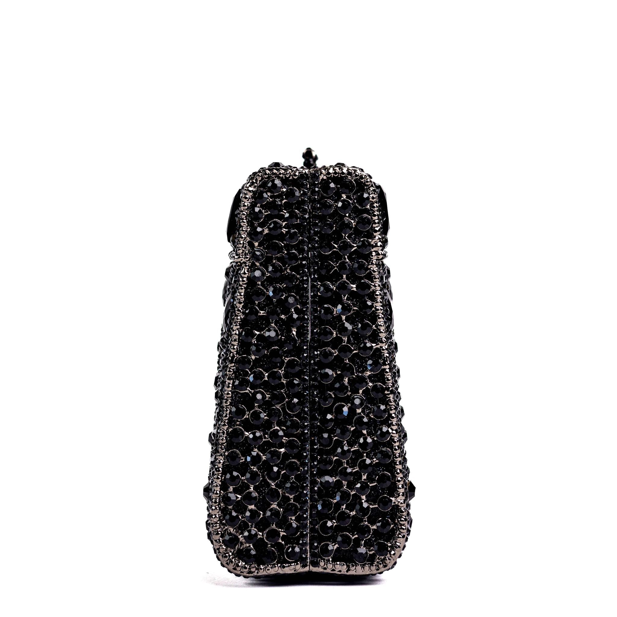 Black Box Rhinestone Clutch Purse