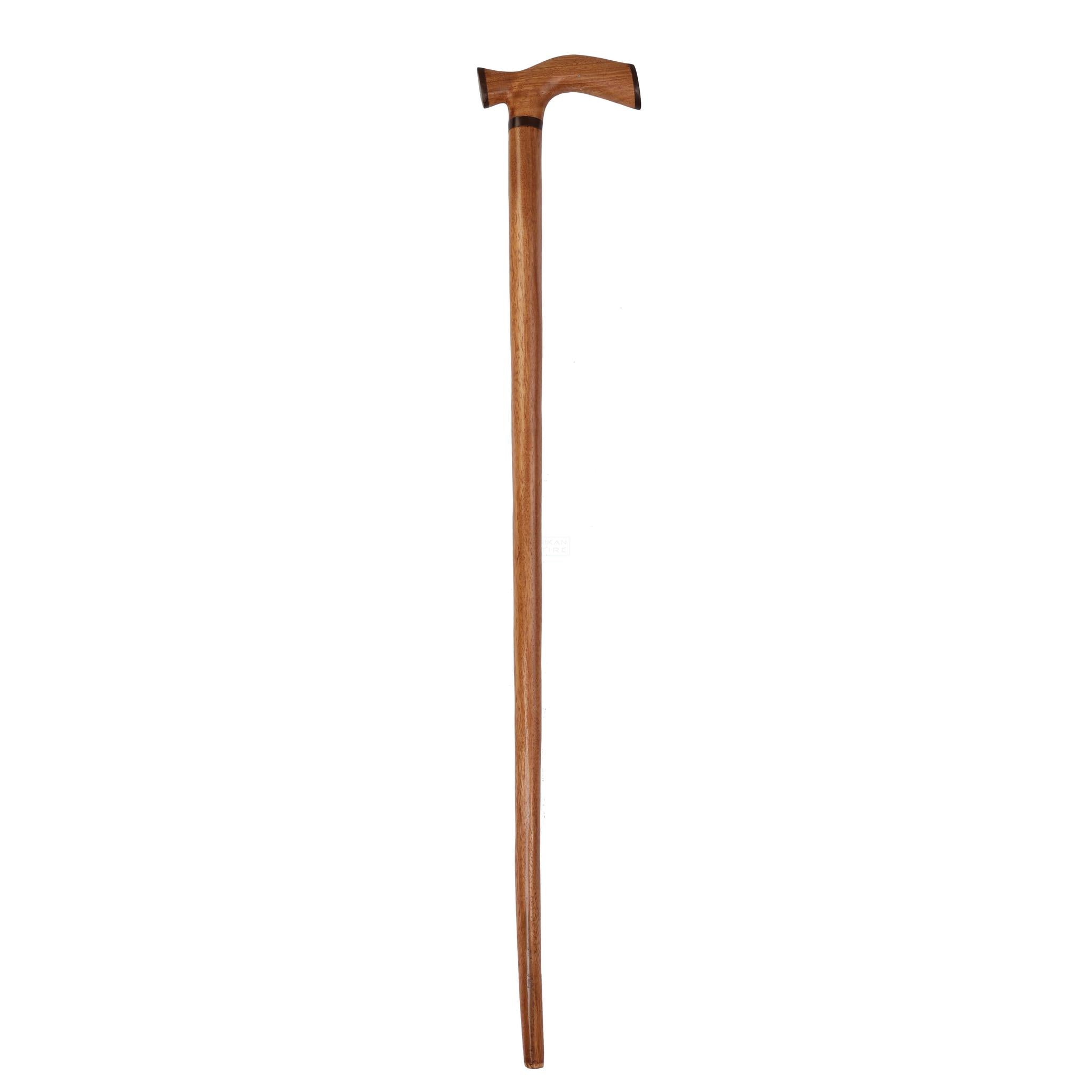Hand-Carved Ghanaian Walking Stick