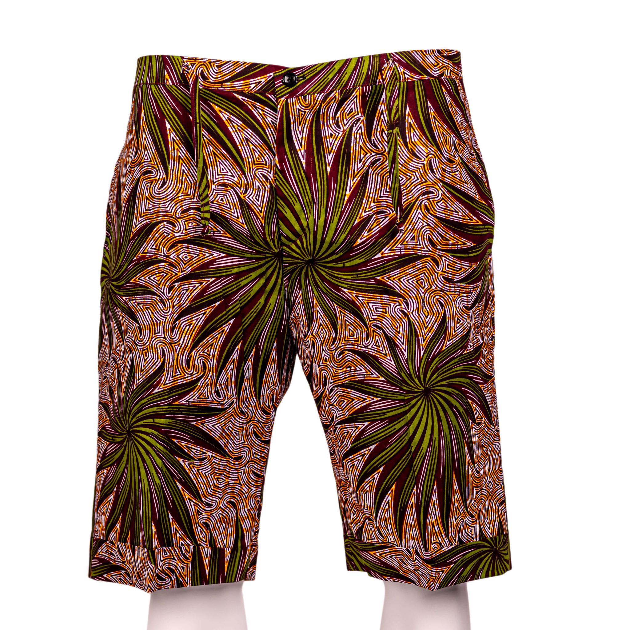 Men's Ankara Shorts