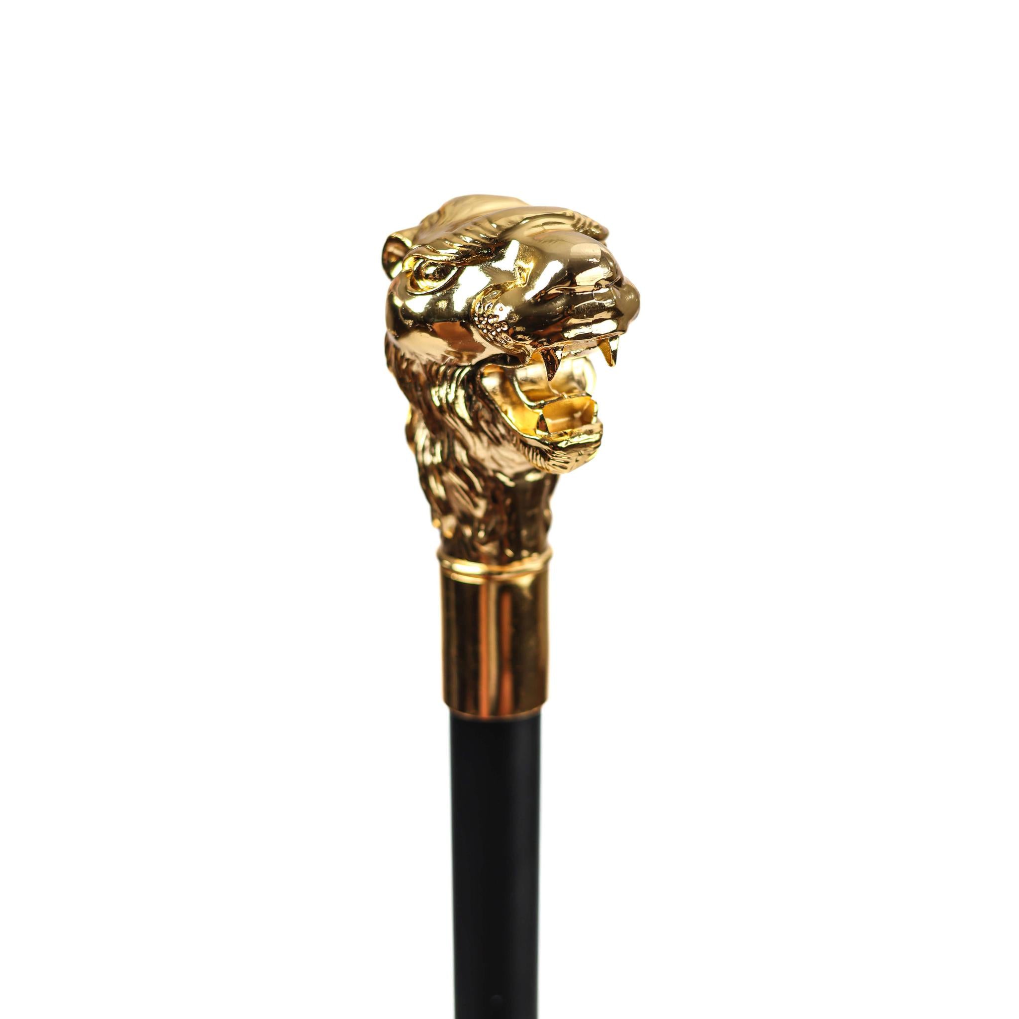 Lion Head Walking Stick