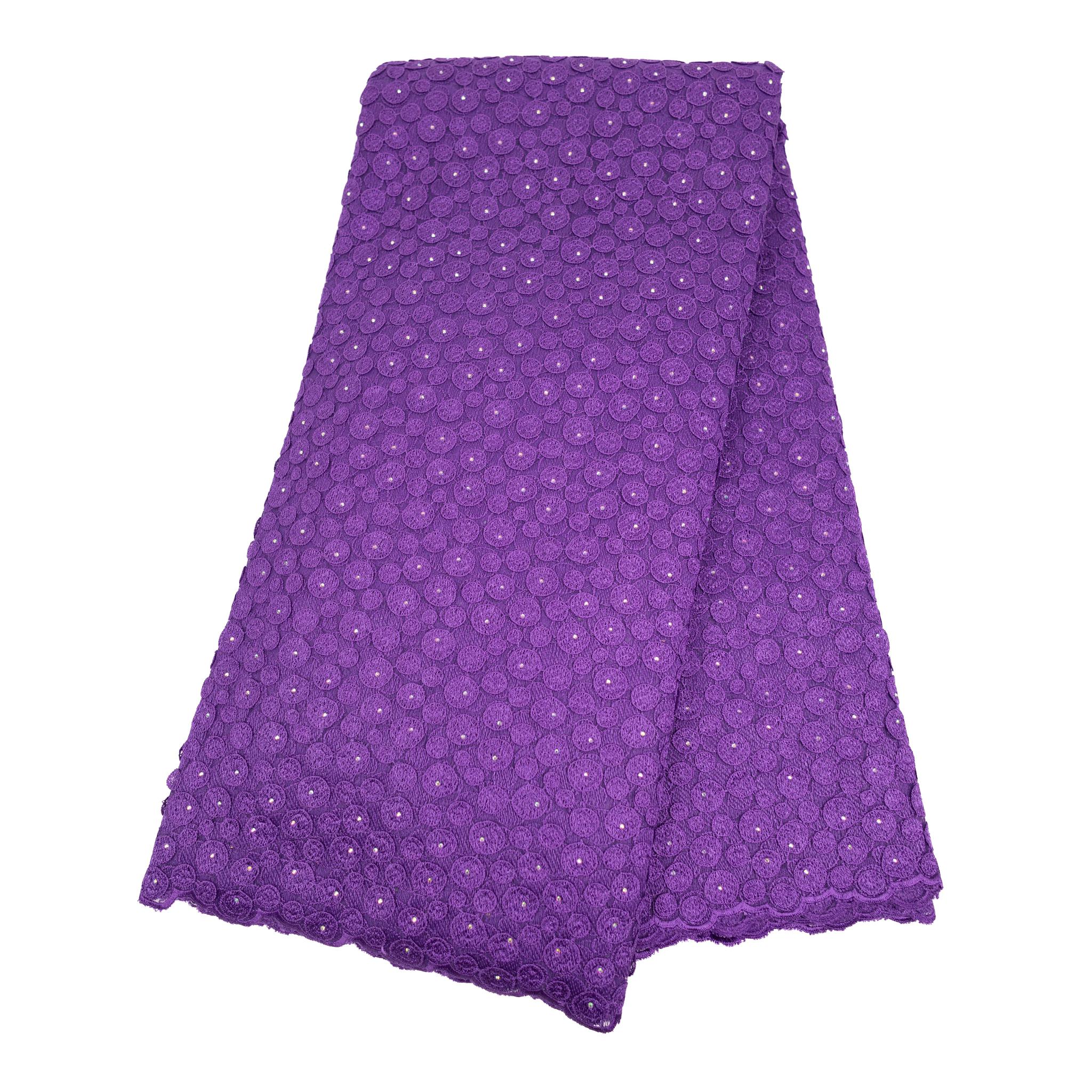 Purple Net Lace