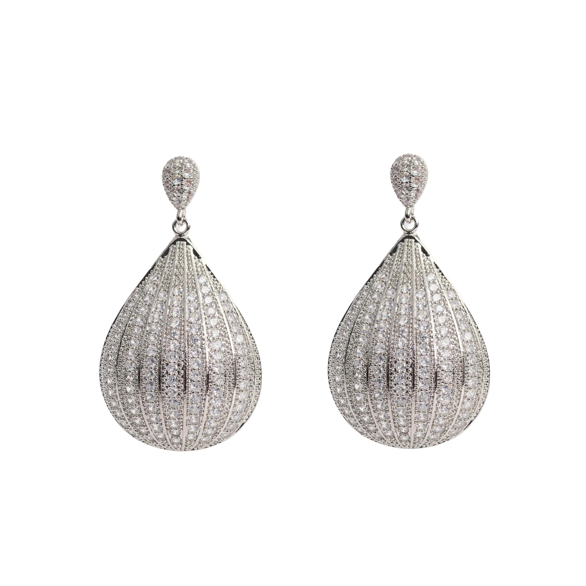 Silver Drop Earring