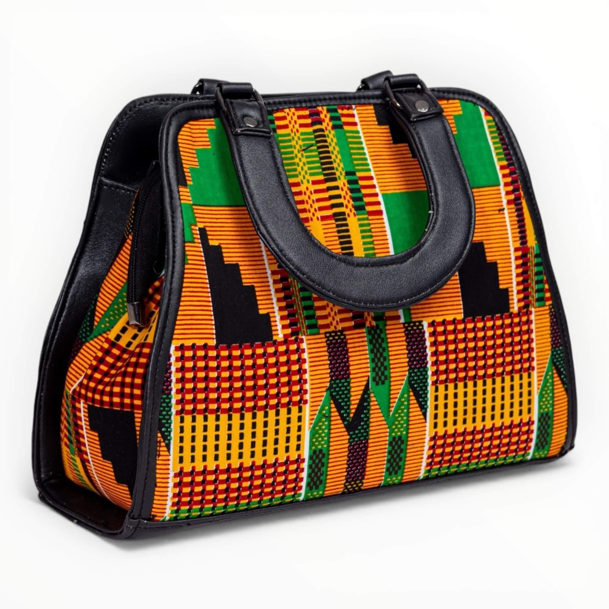 Kente Print Handbag