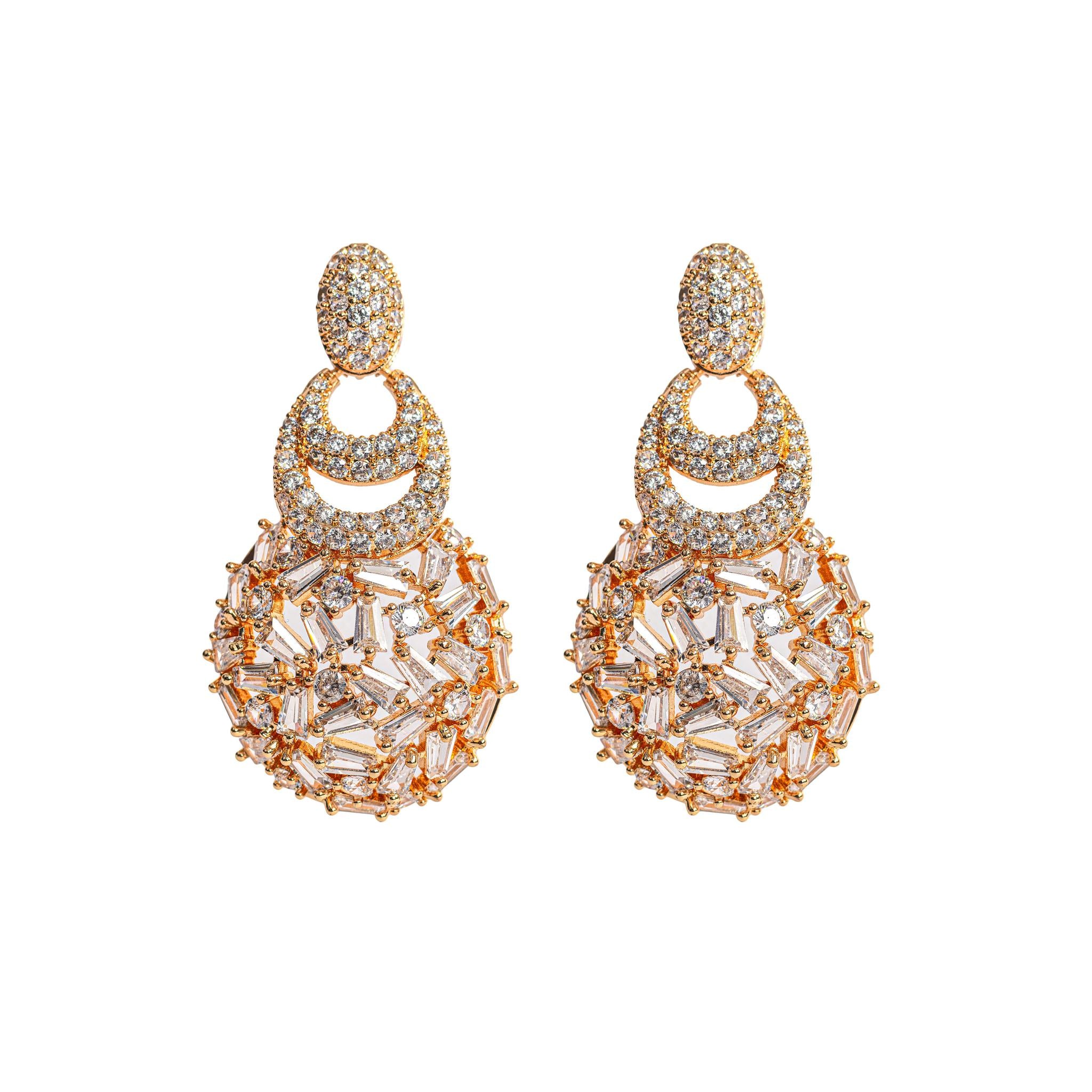 Gold Drop Earring