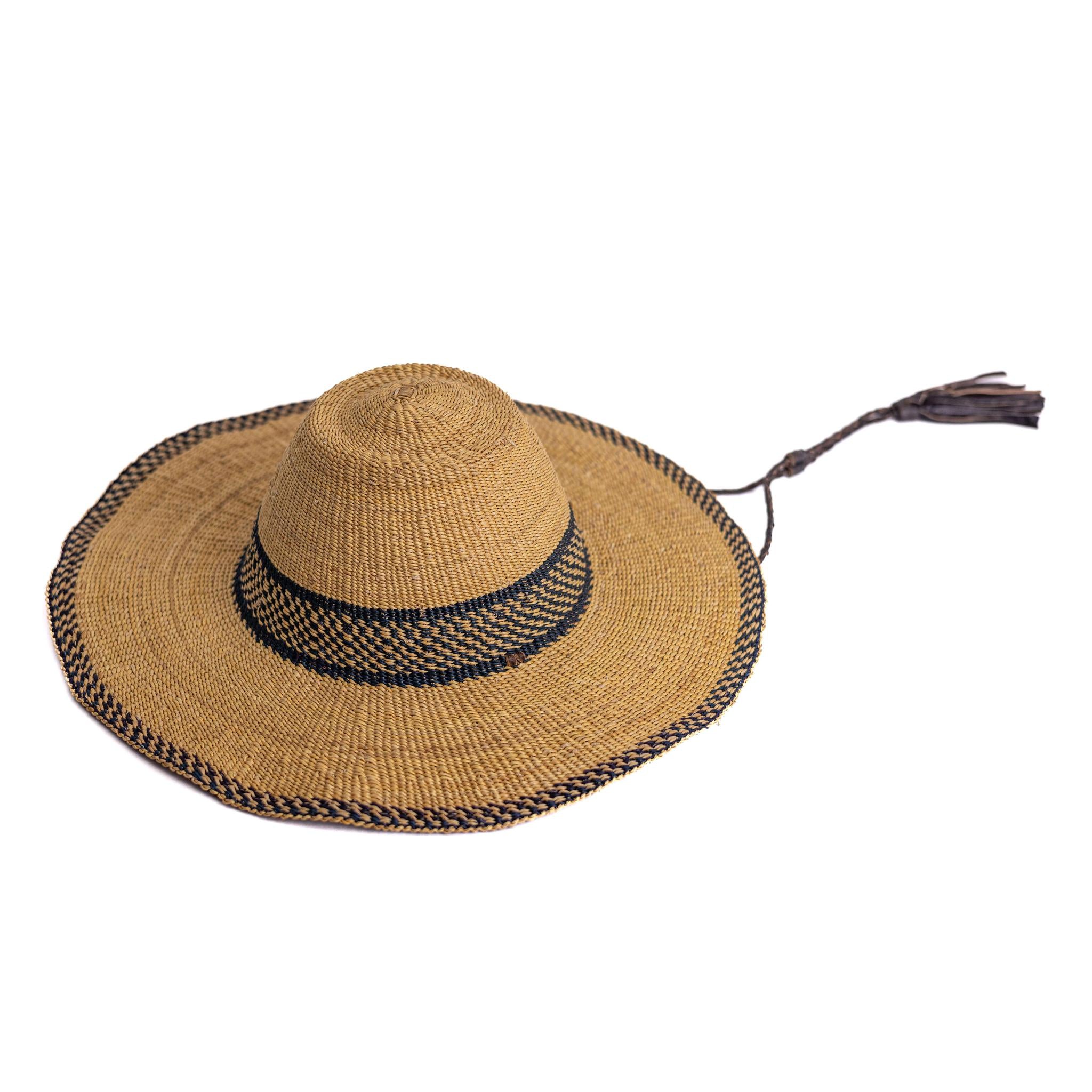 Blue Straw Hat