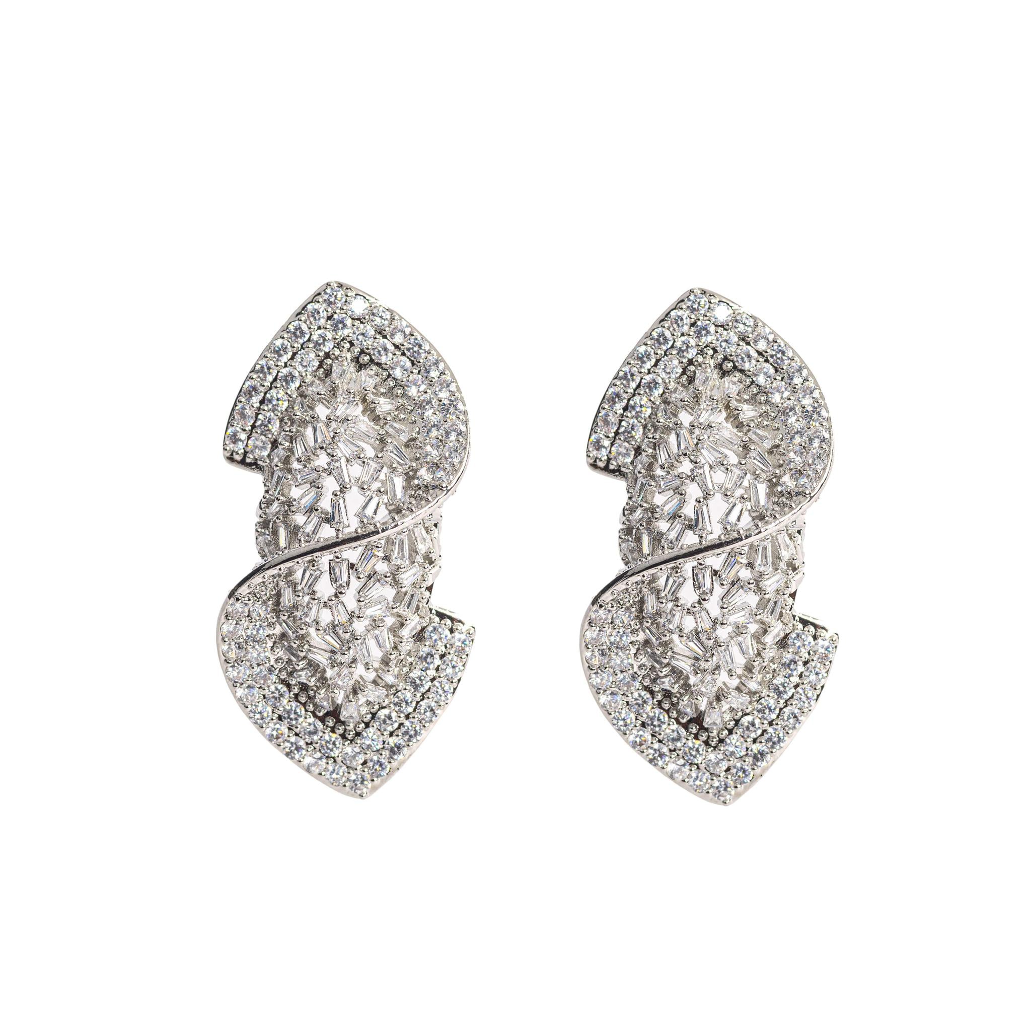 Silver Drop Earring