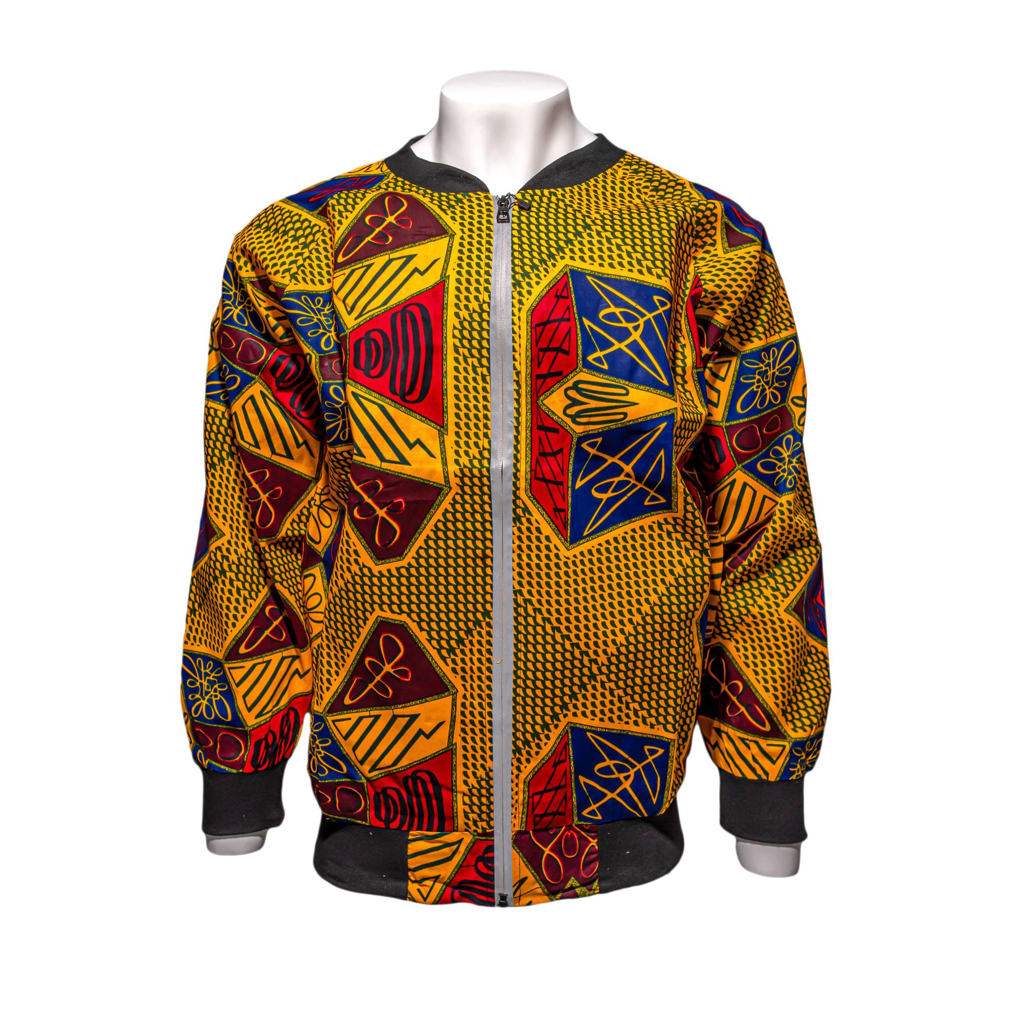 Multicolored Bomber Jacket