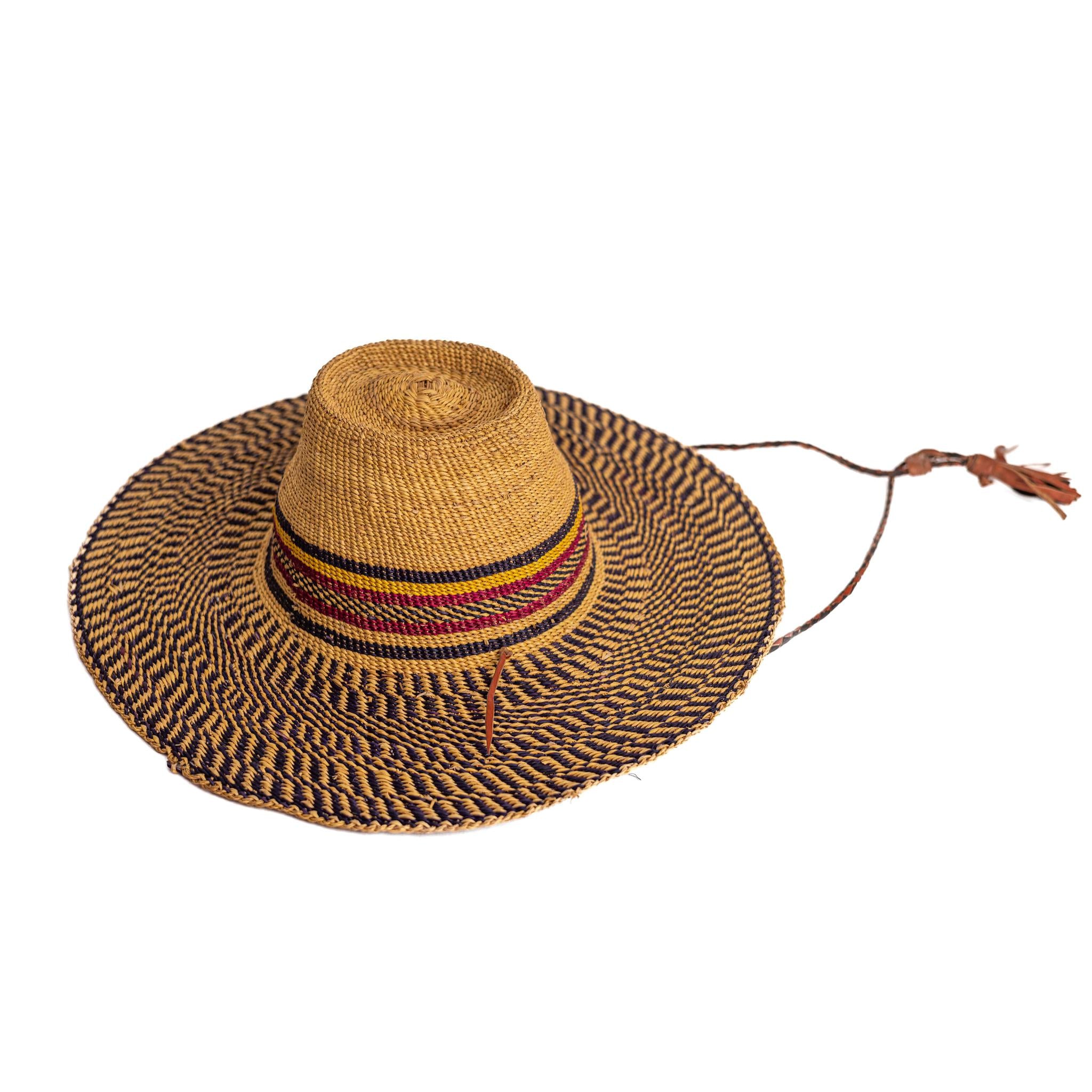 Multicolored Straw Hat