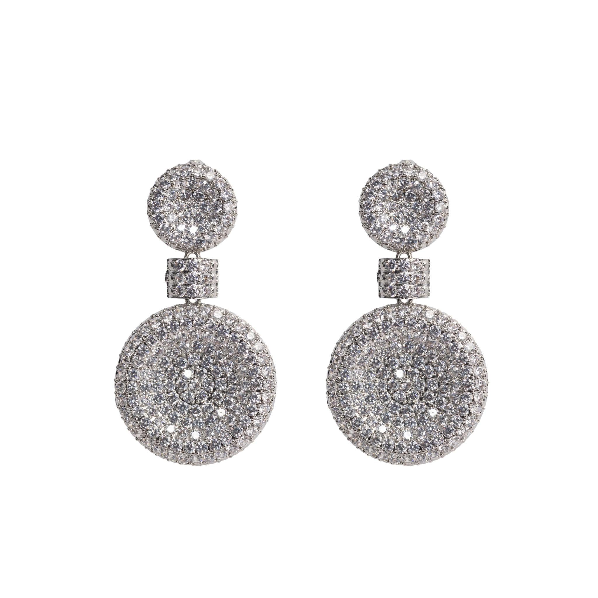 Silver Drop Earring