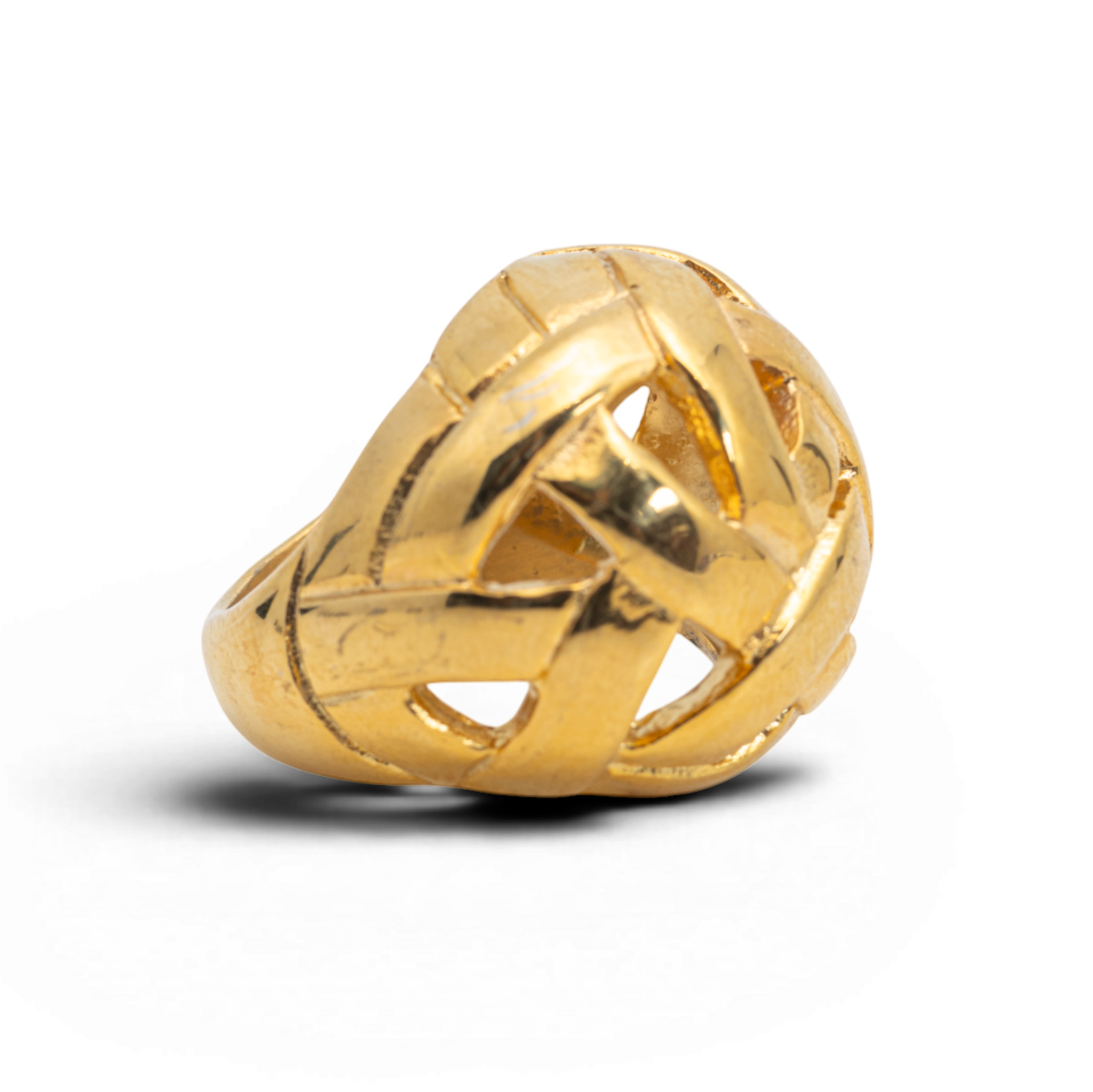 Women’s Gold Interwoven Ring