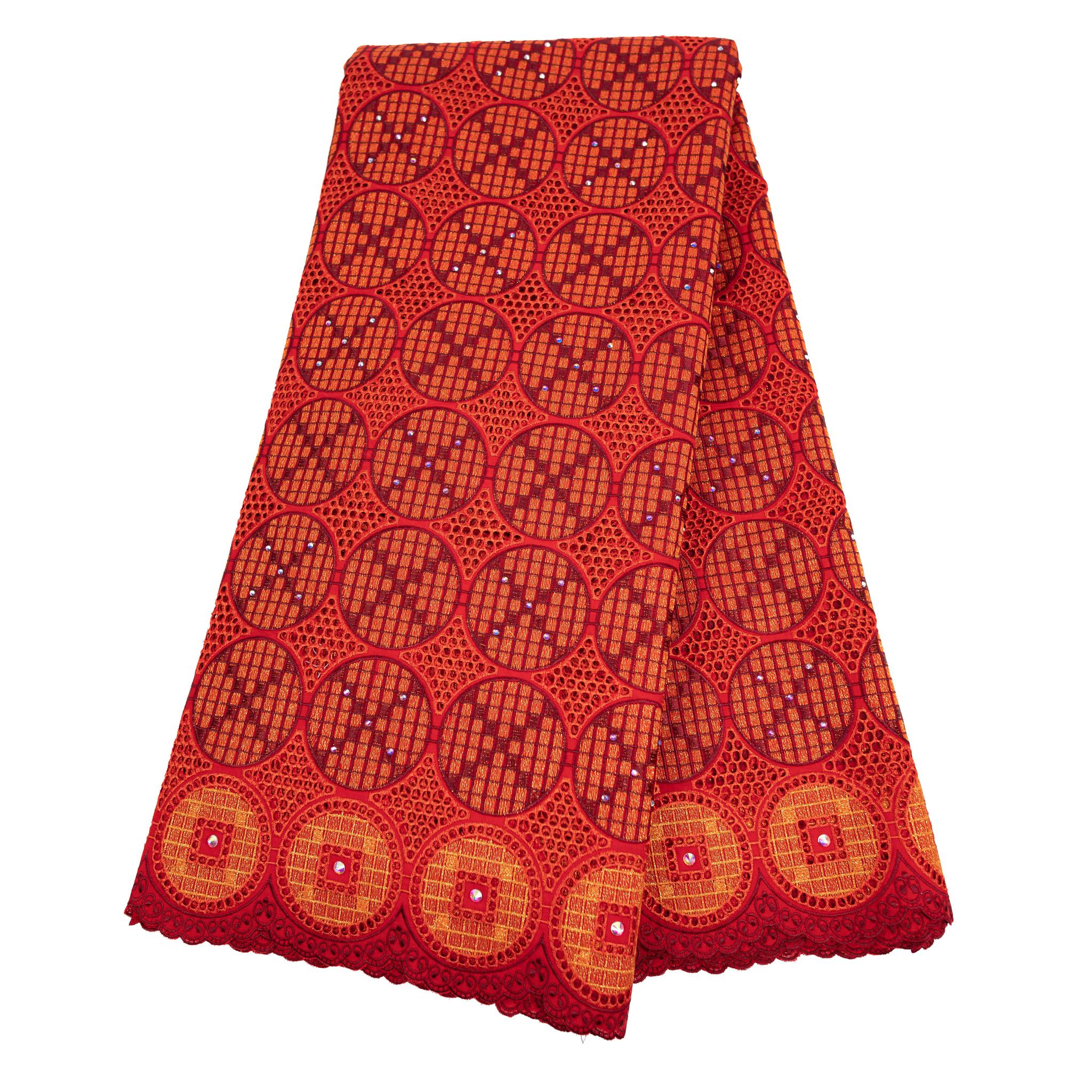 Orange Cotton Lace