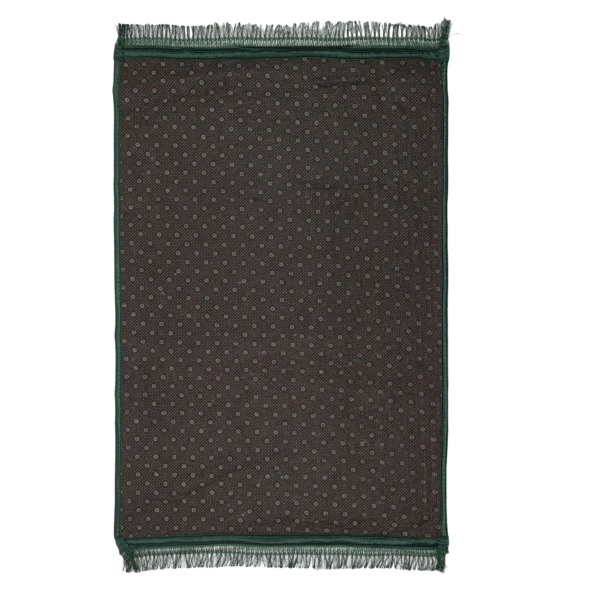 Green/Gold Mosque Prayer Mat