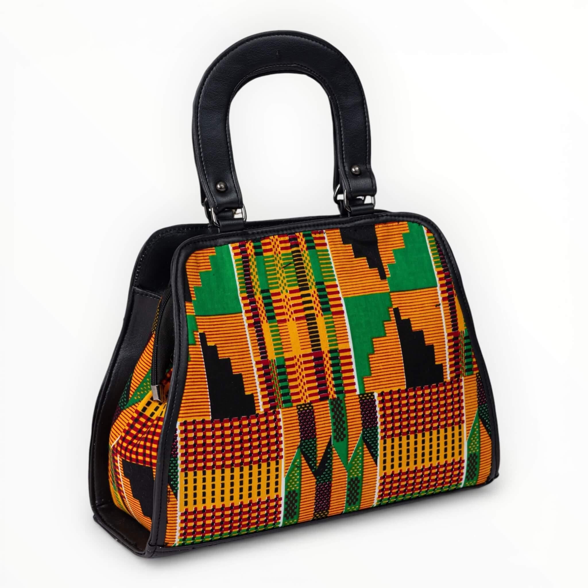 Kente Print Handbag