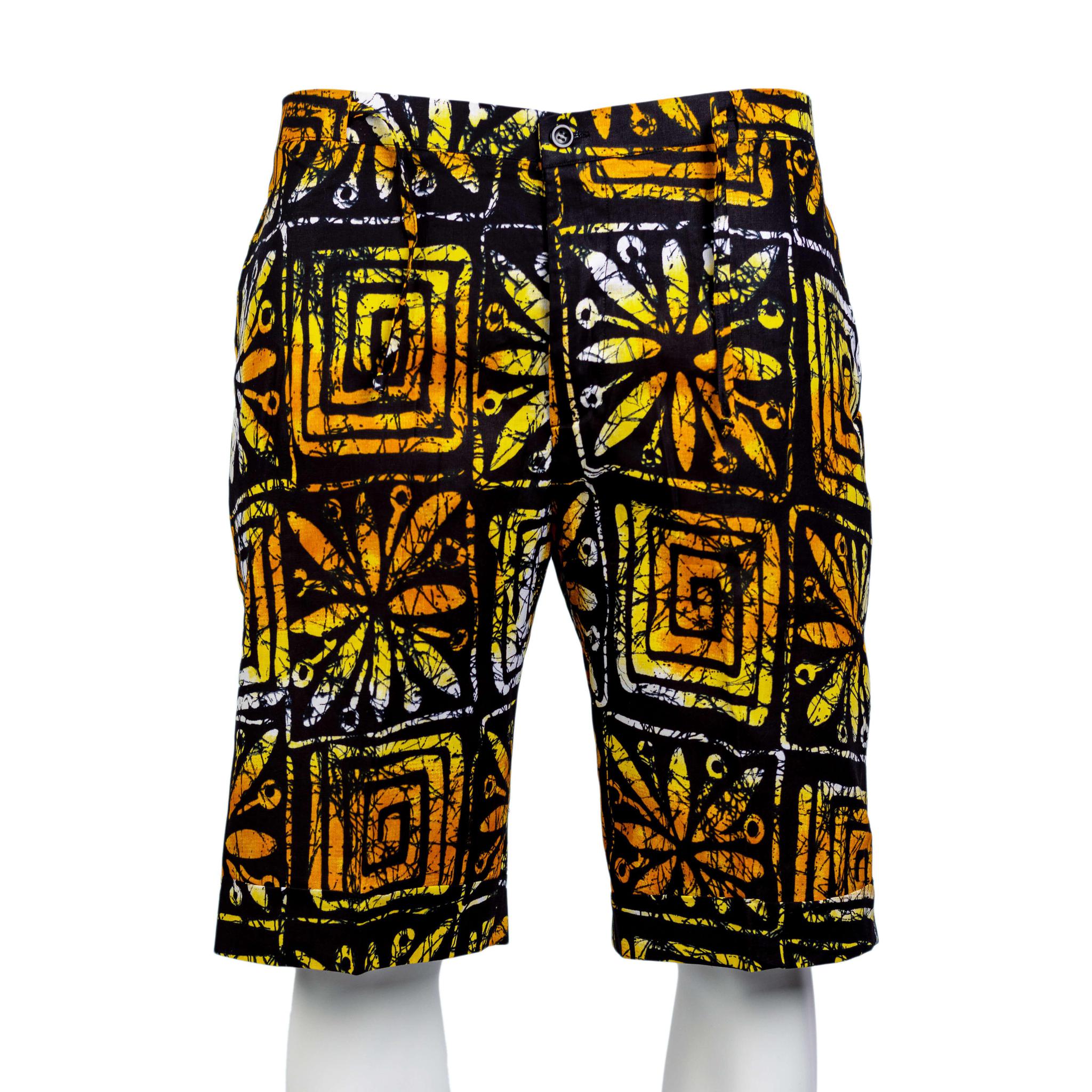 Men's Ankara Shorts