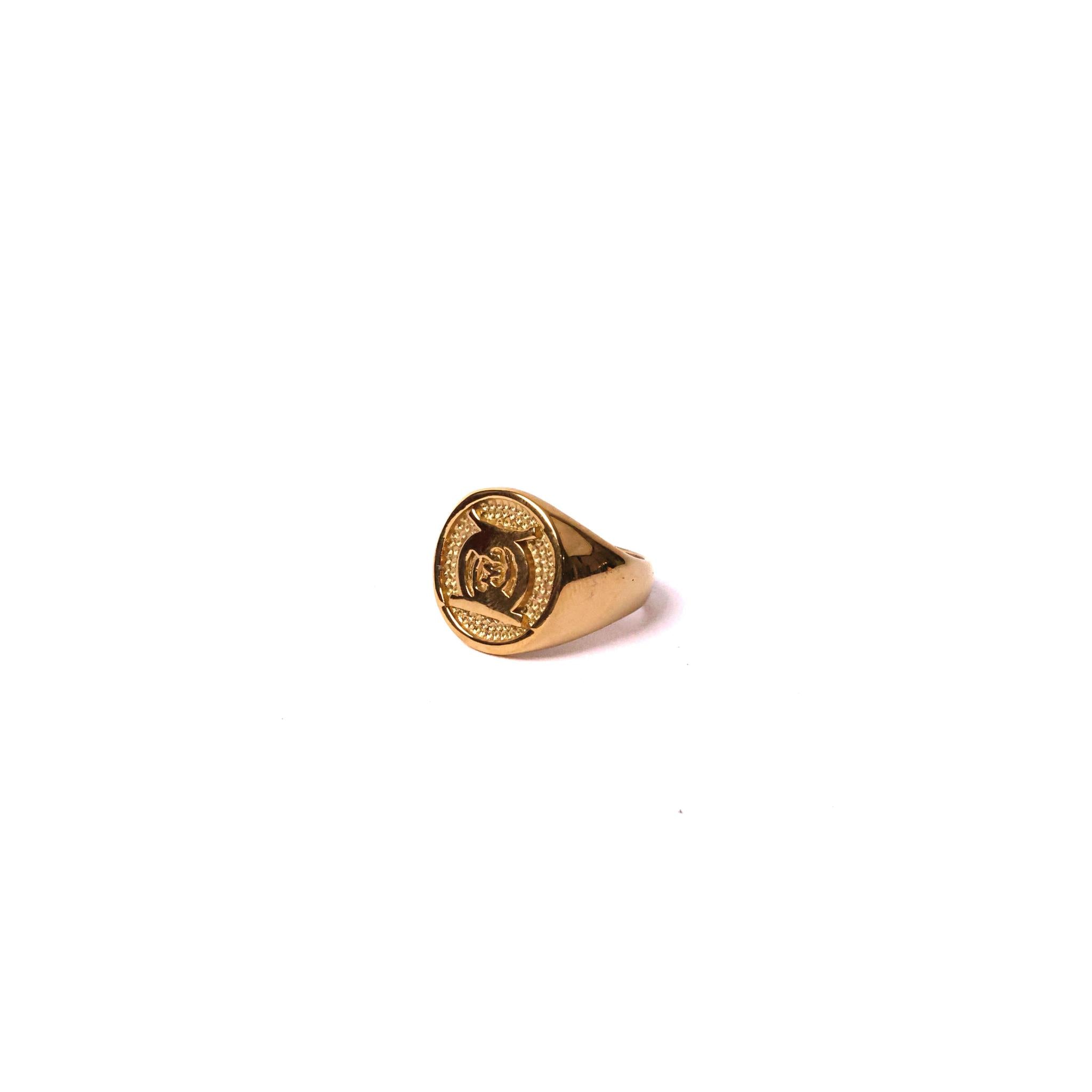 Asanti Golden Stool Men's Ring