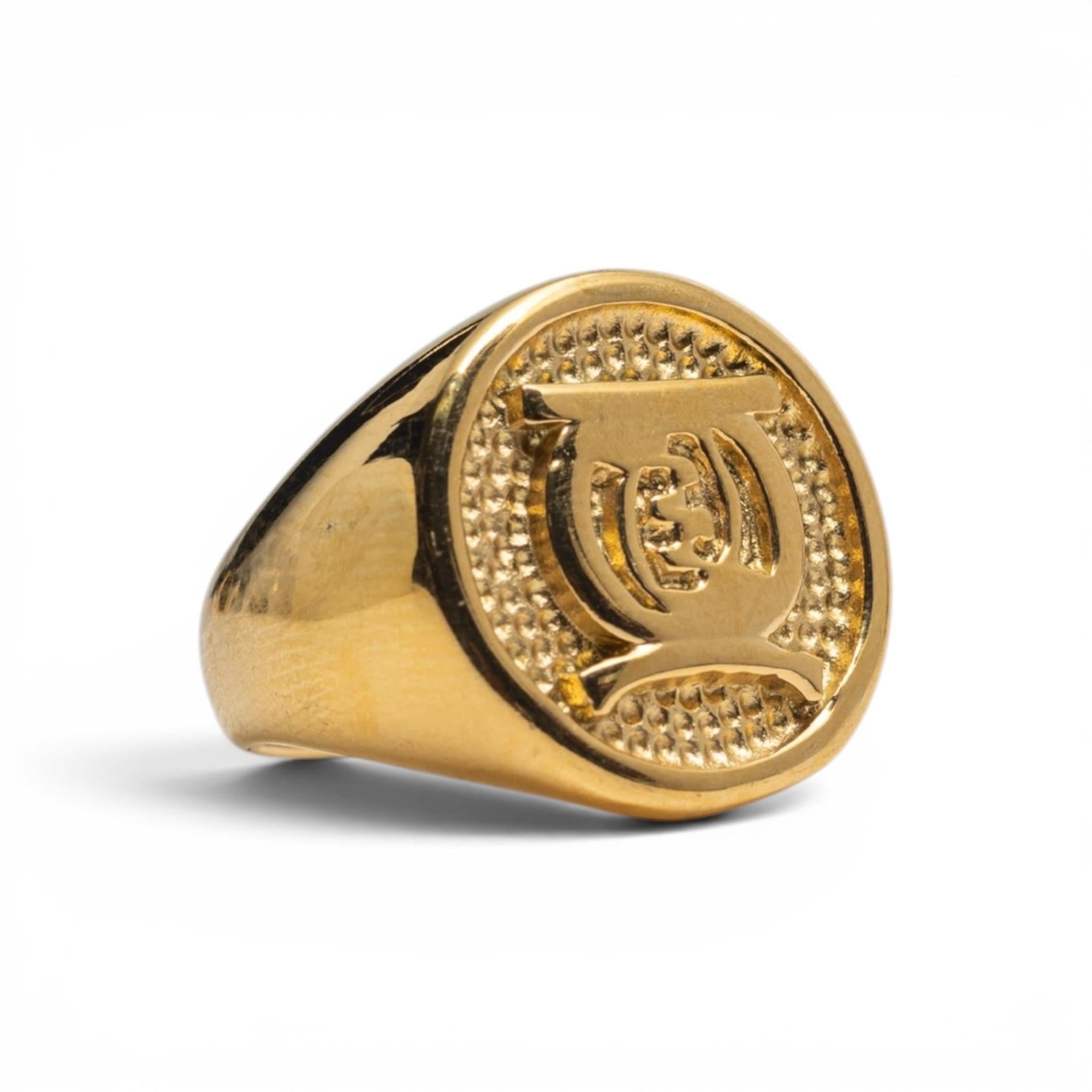 Asanti Golden Stool Men's Ring