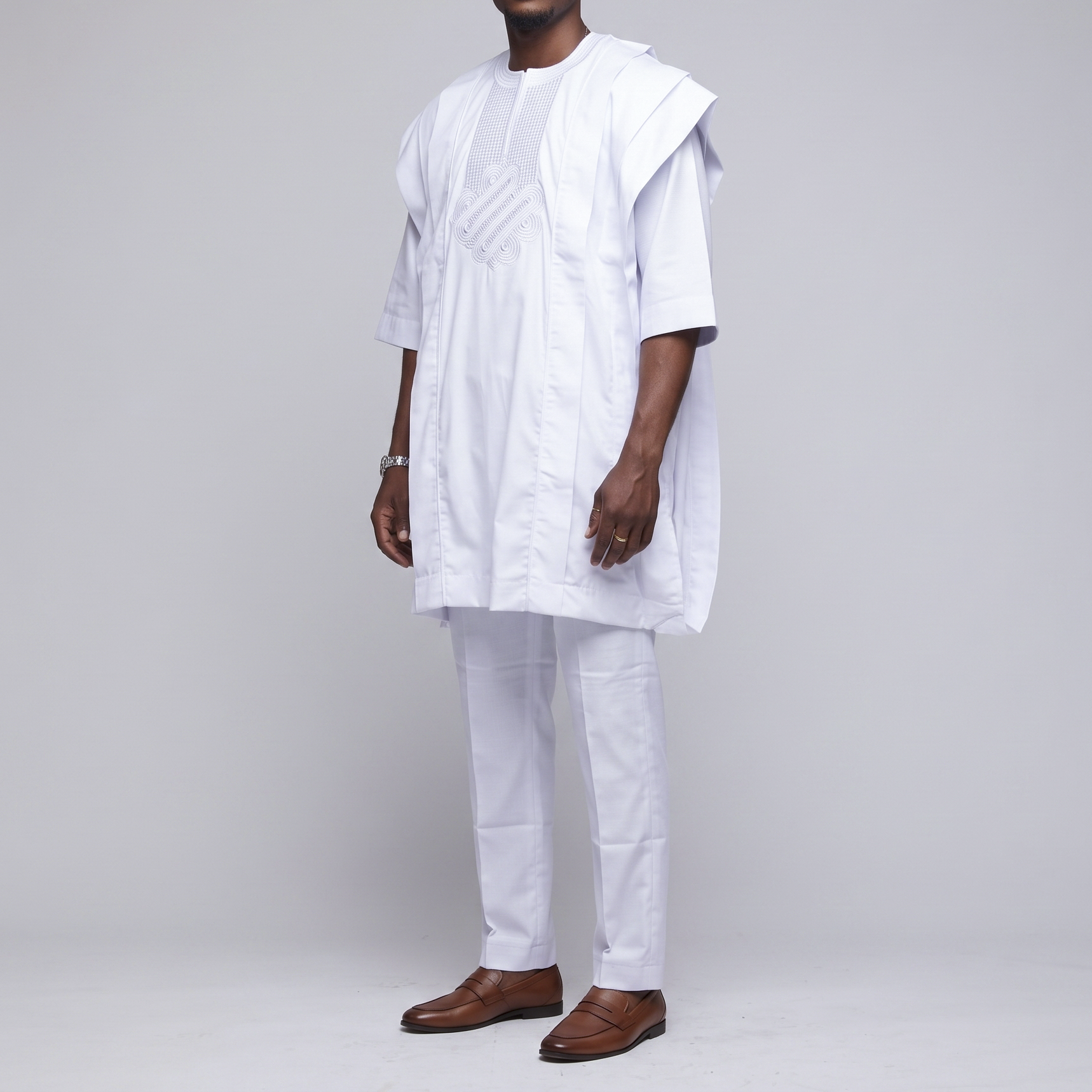 White Modern [2-Piece] Suit