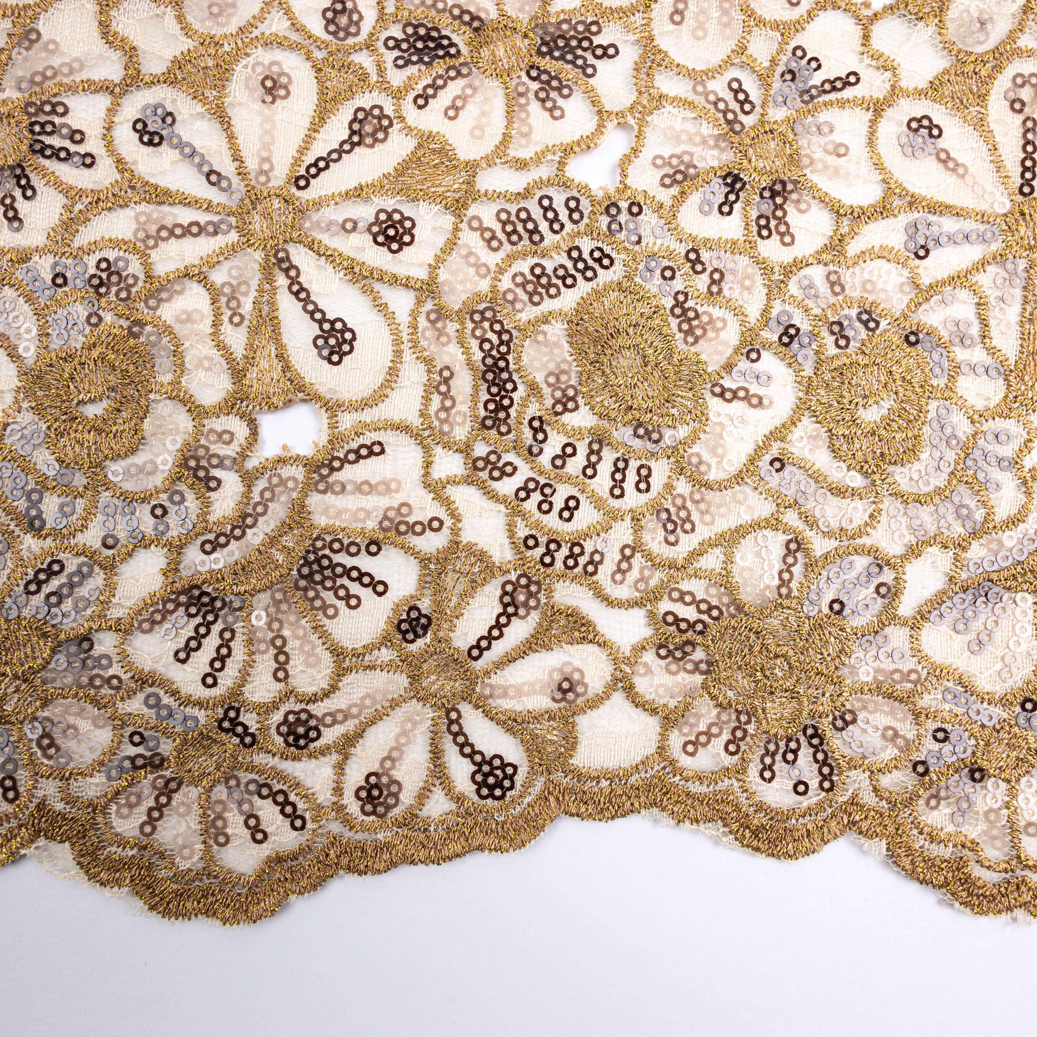 Gold Sequence Net Lace