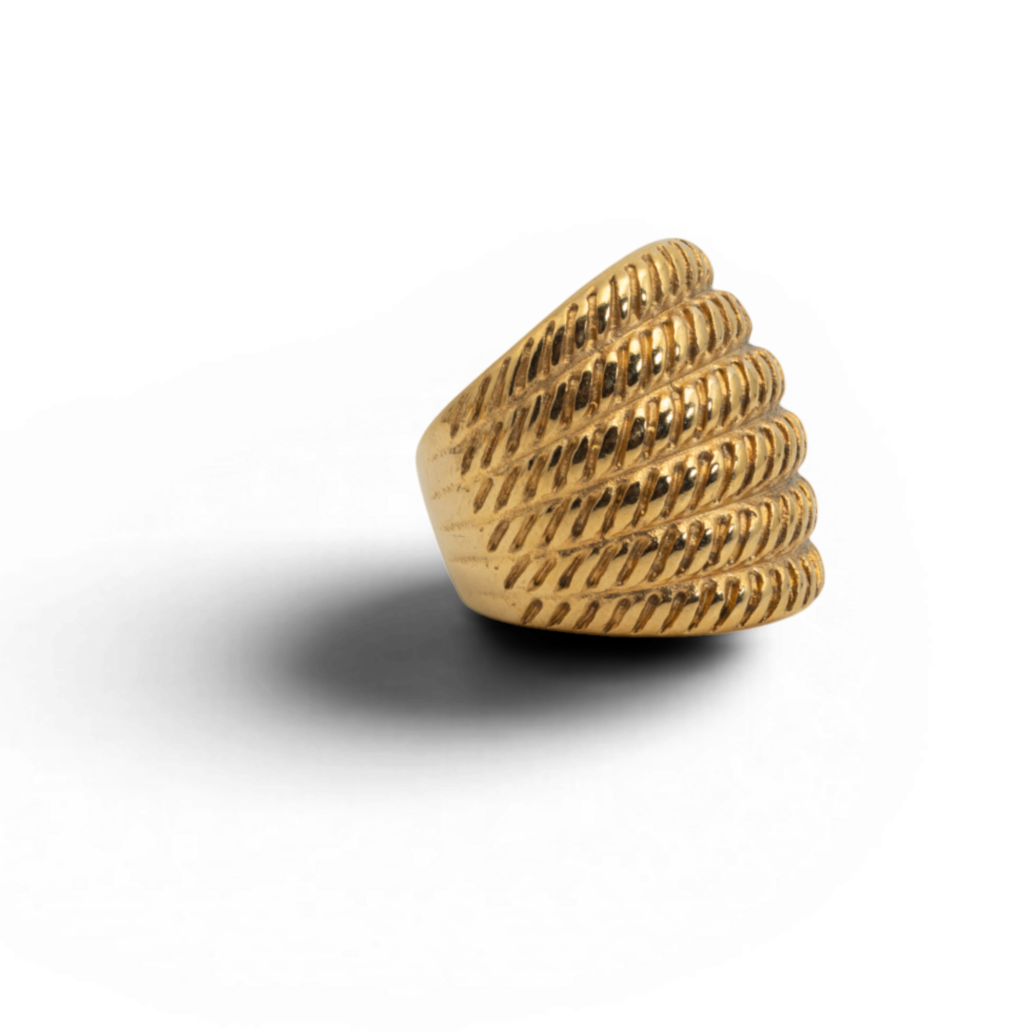 Gold Shell Women's Ring
