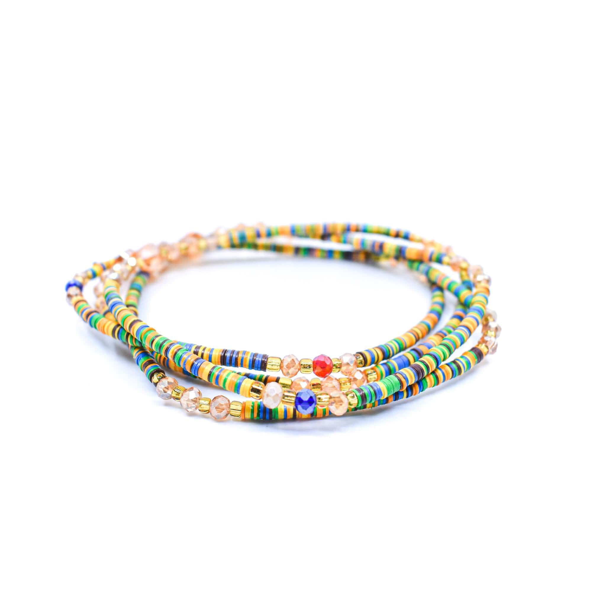 Multicolored Fulani Waist Bead