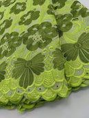 Green Cotton Lace