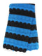 Two Toned Blue & Black Cord Lace