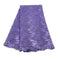 Purple Shinny Net Lace