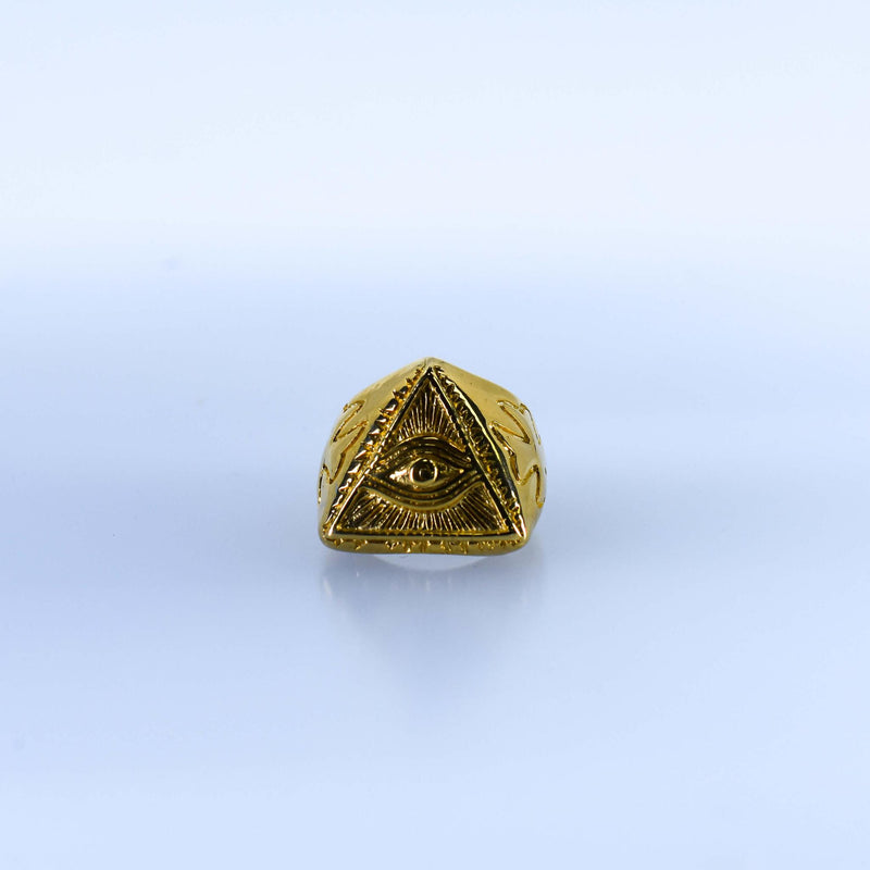Men’s Eye of Providence Pyramid Ring