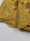 Gold Swiss Cotton Lace
