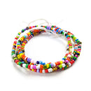 Multi-Colored African Waist Beads