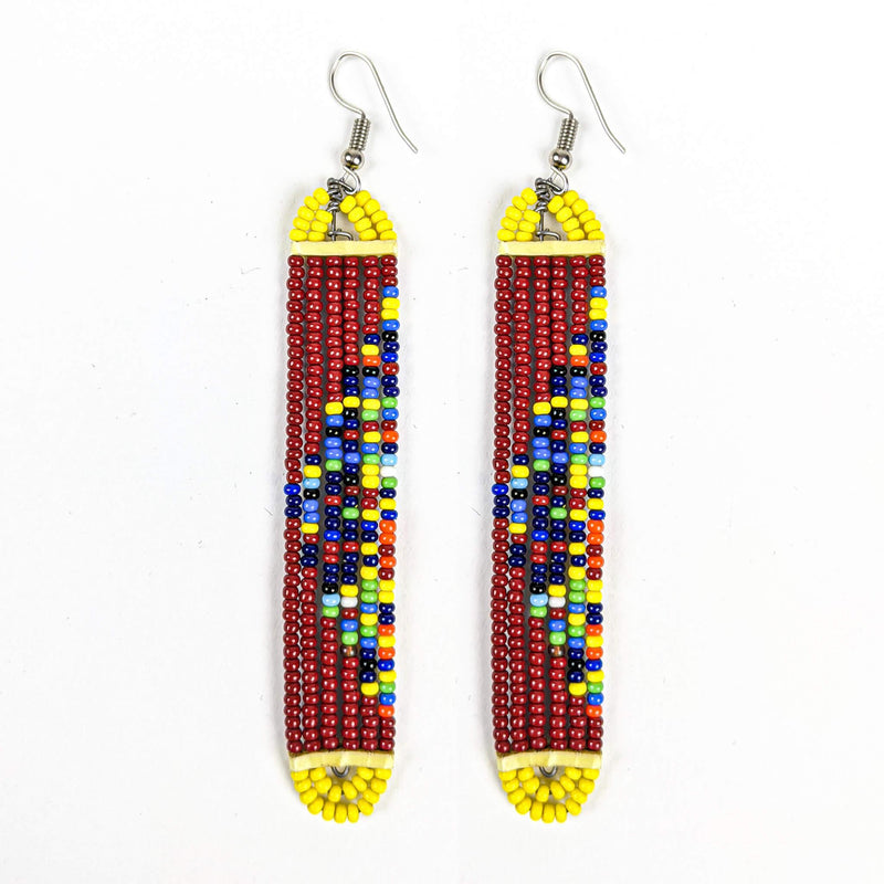 Handmade Maasai Beaded Earrings