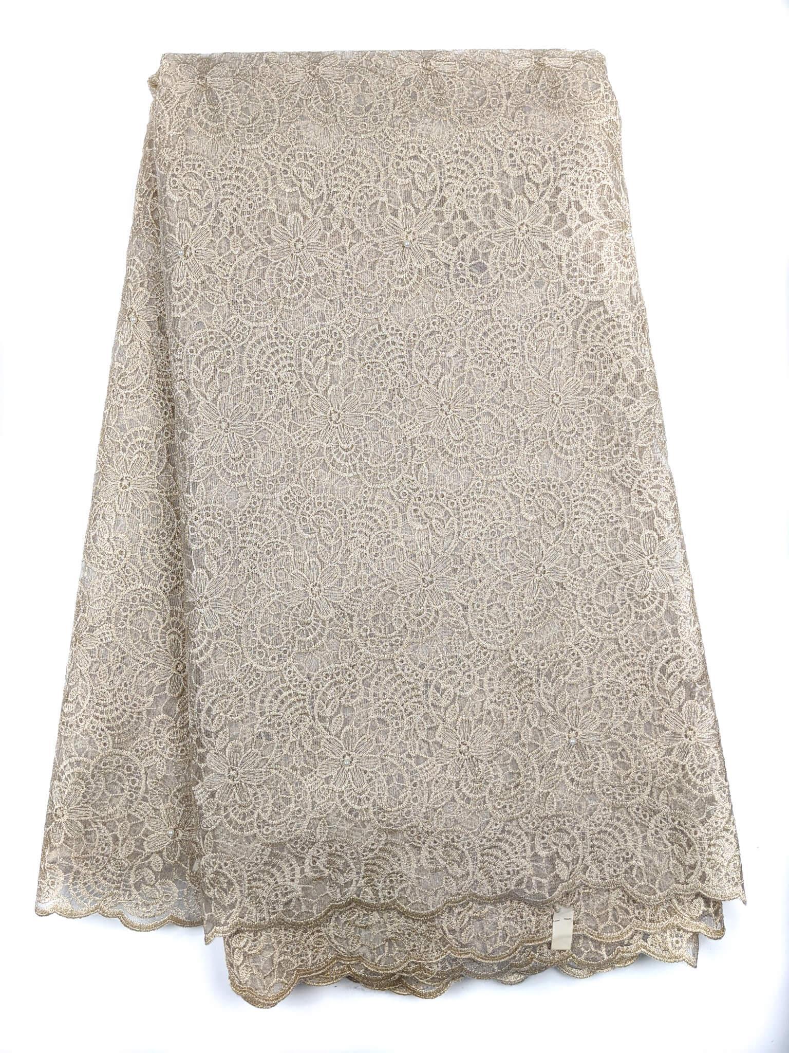 Gold French Lace